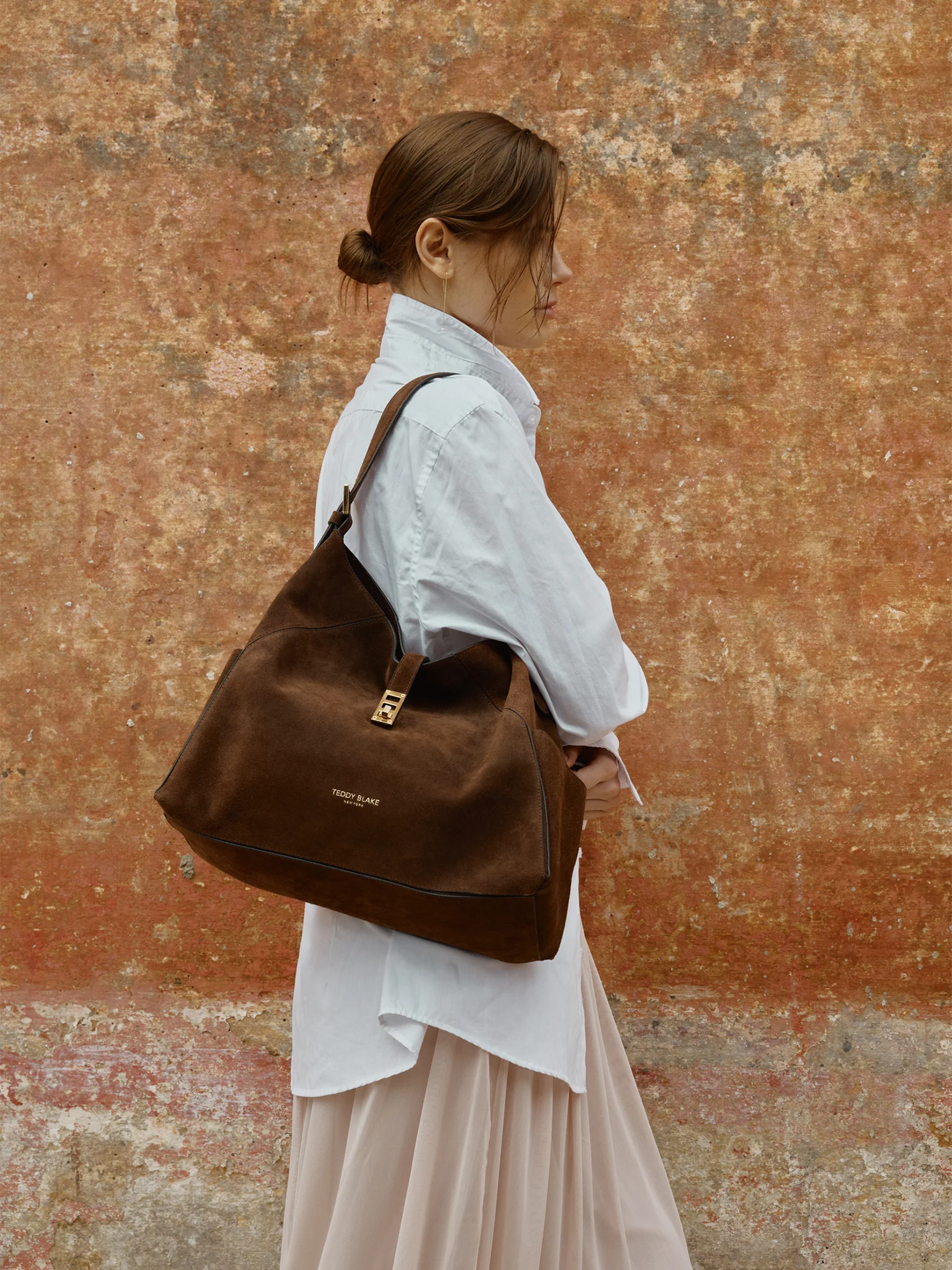 Amelia Suede 15" - Dark Brown - Image 8