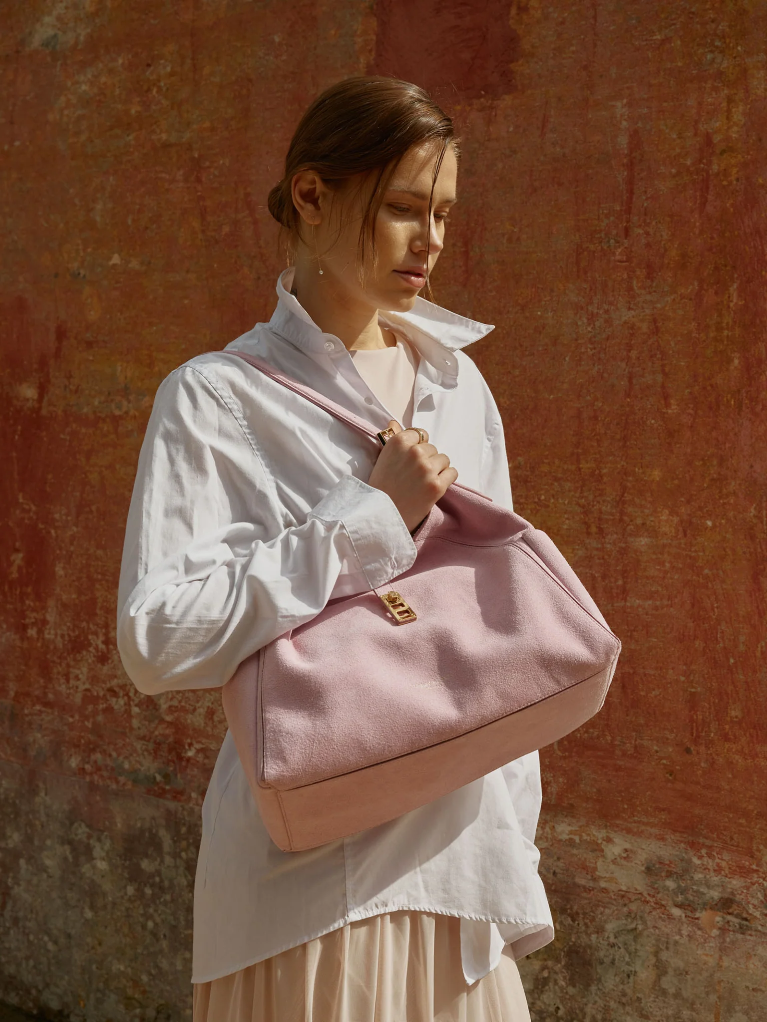 Amelia Suede 15" - Nude Pink - Image 7