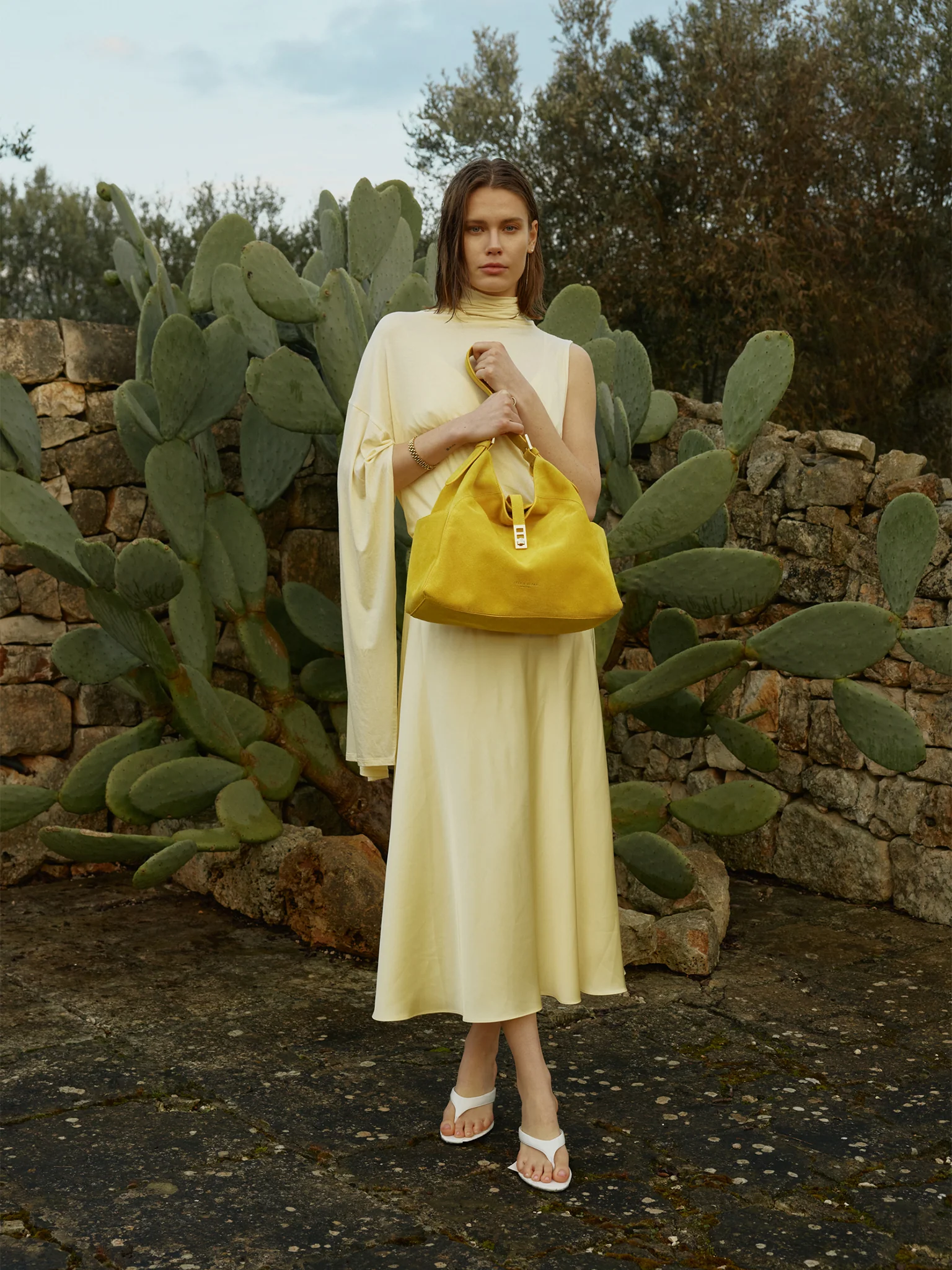 Amelia Suede 15" - Yellow - Image 7