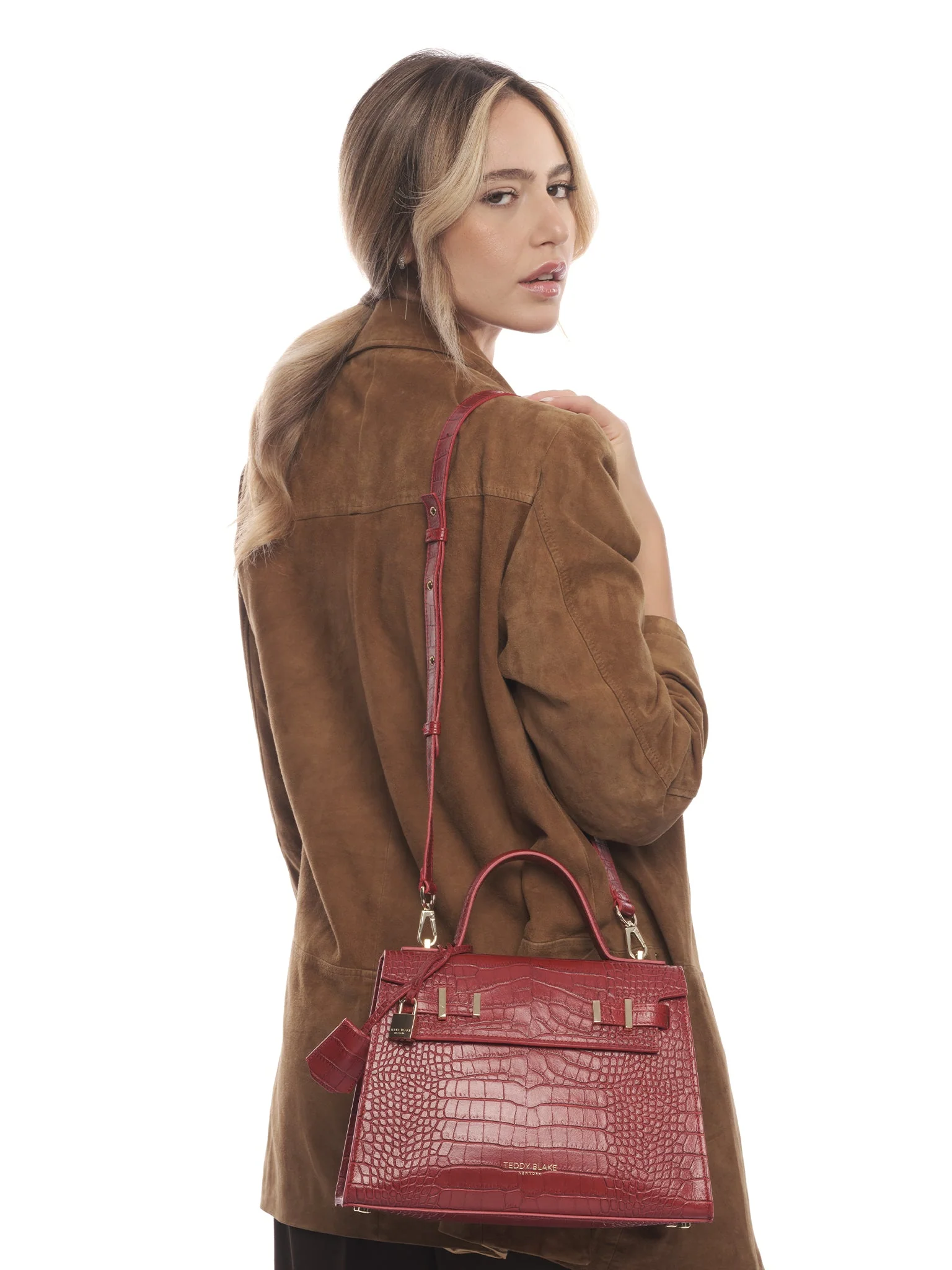 Ava Croco 11" - Dark Brown - Image 8