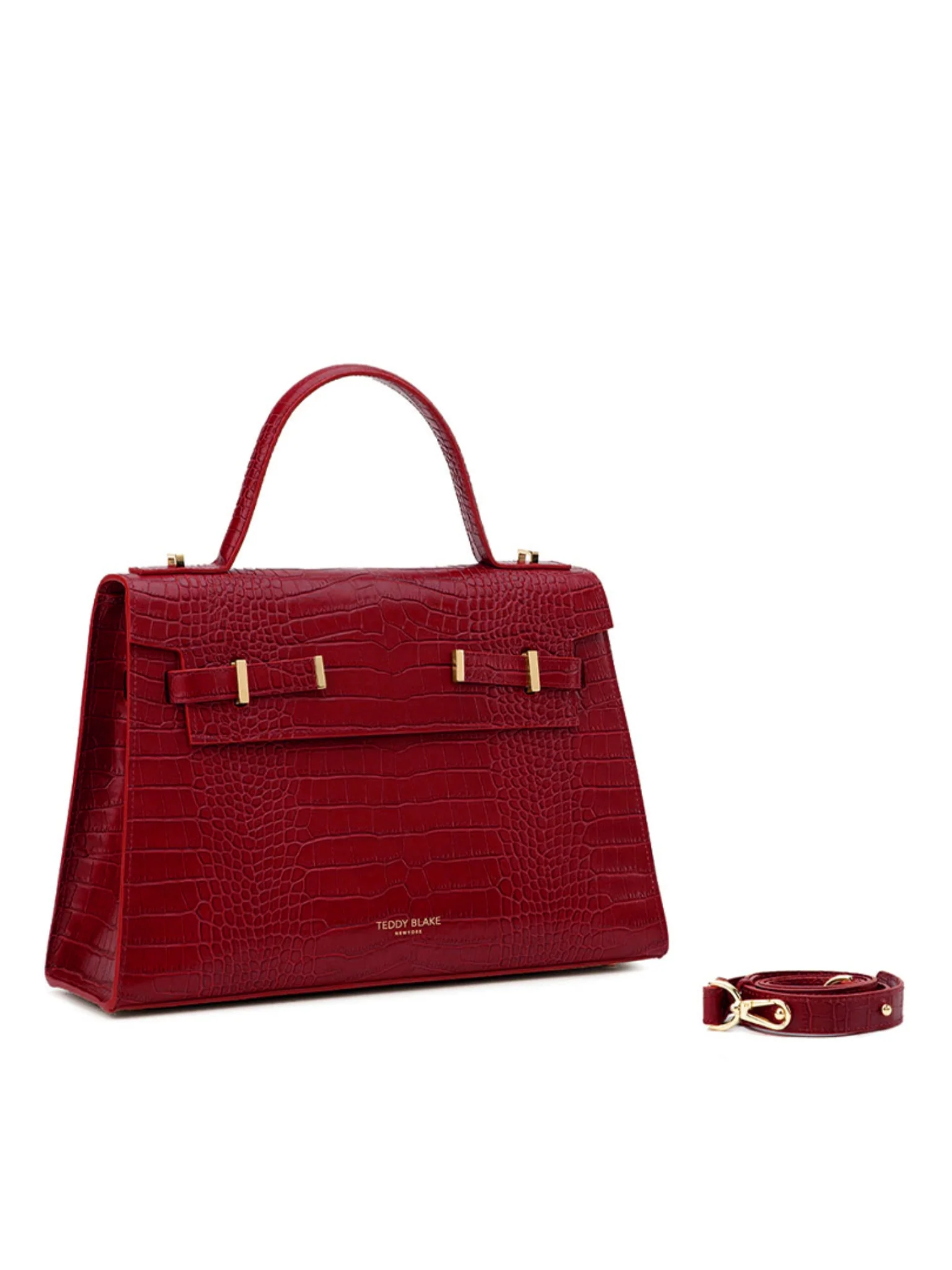 Ava Croco  14" - Dark Red - Image 4