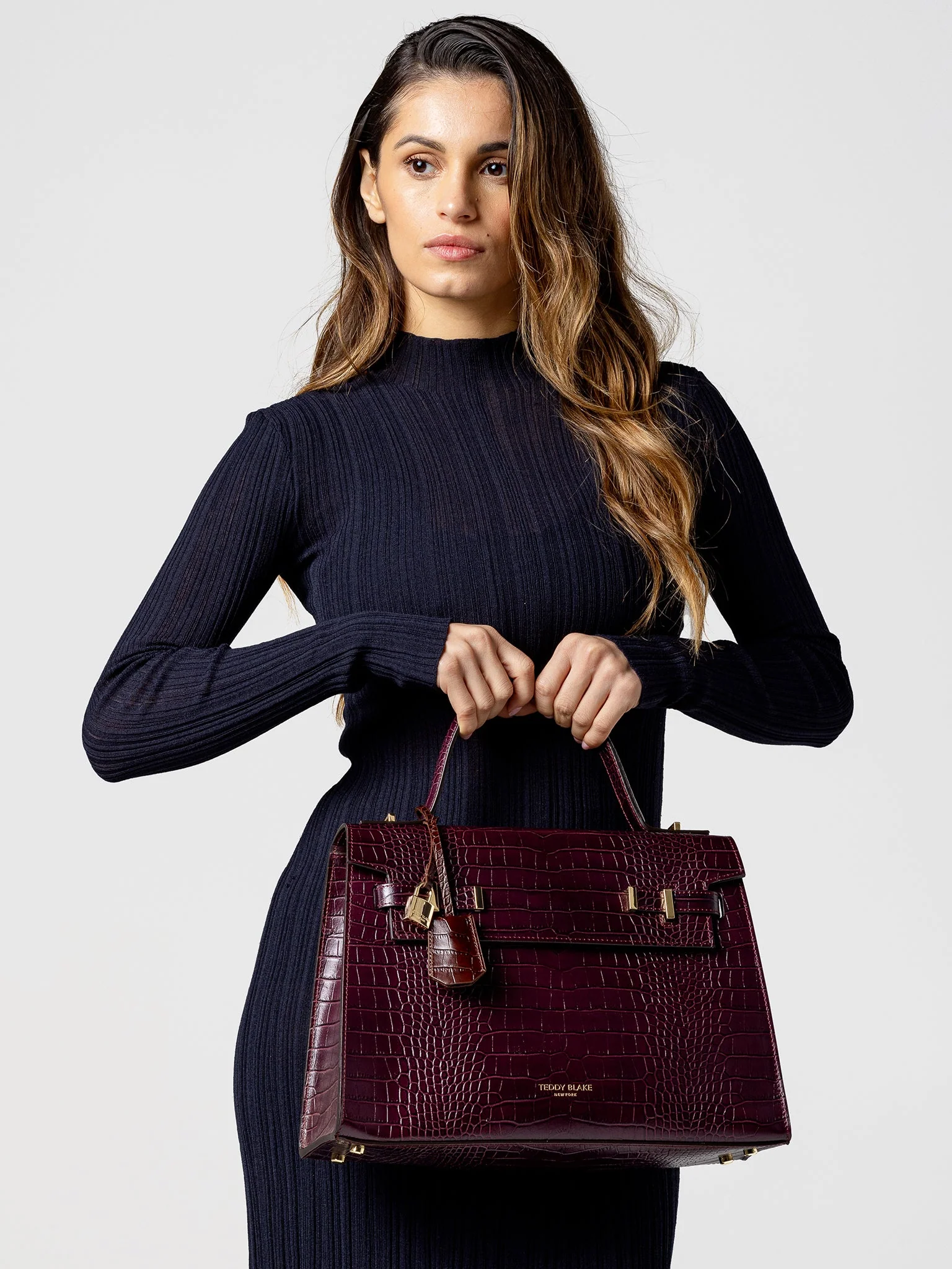 Ava Croco 14" - Mahogany Brown - Image 8