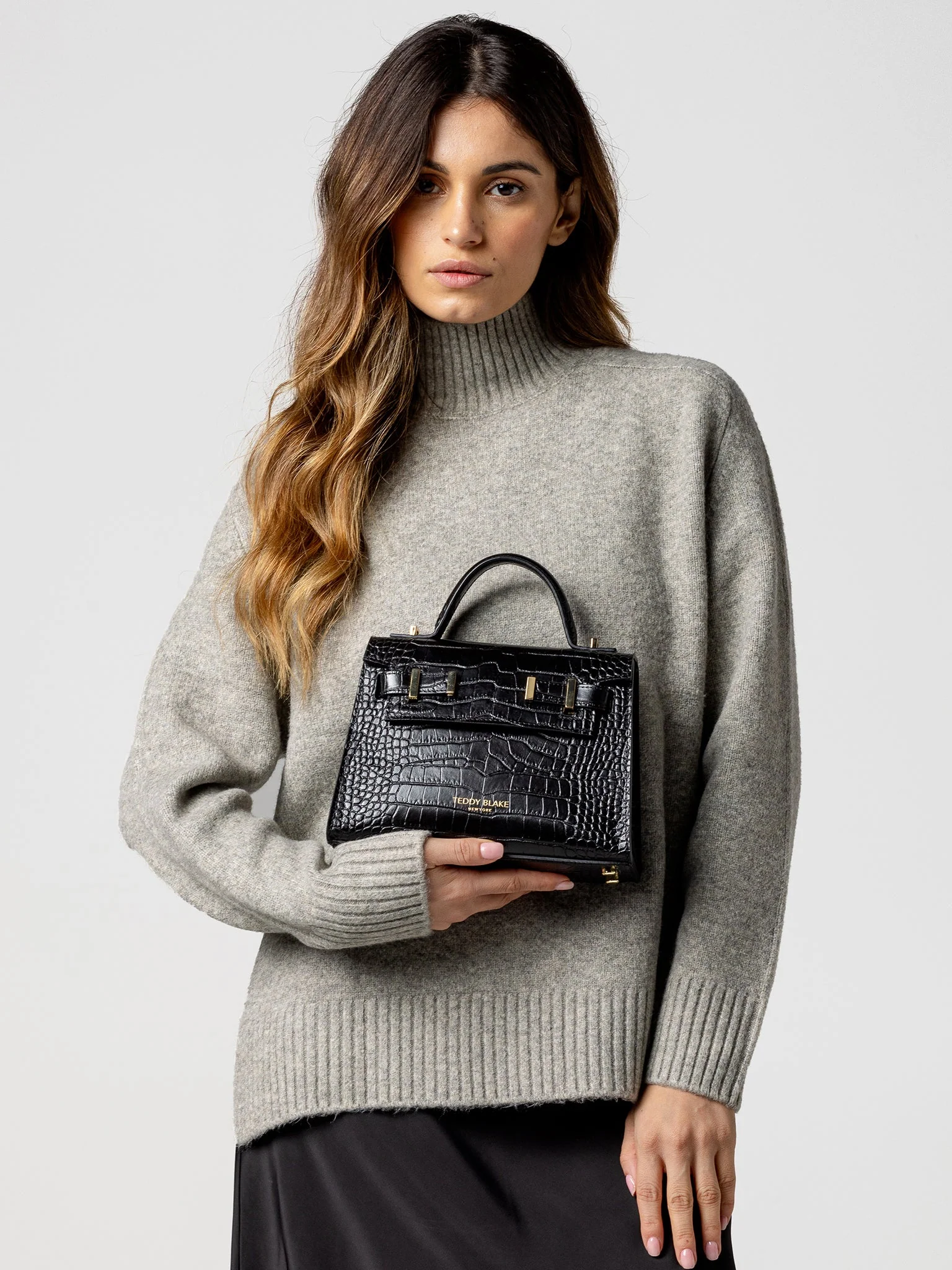 Ava Croco  9" - Black - Image 10
