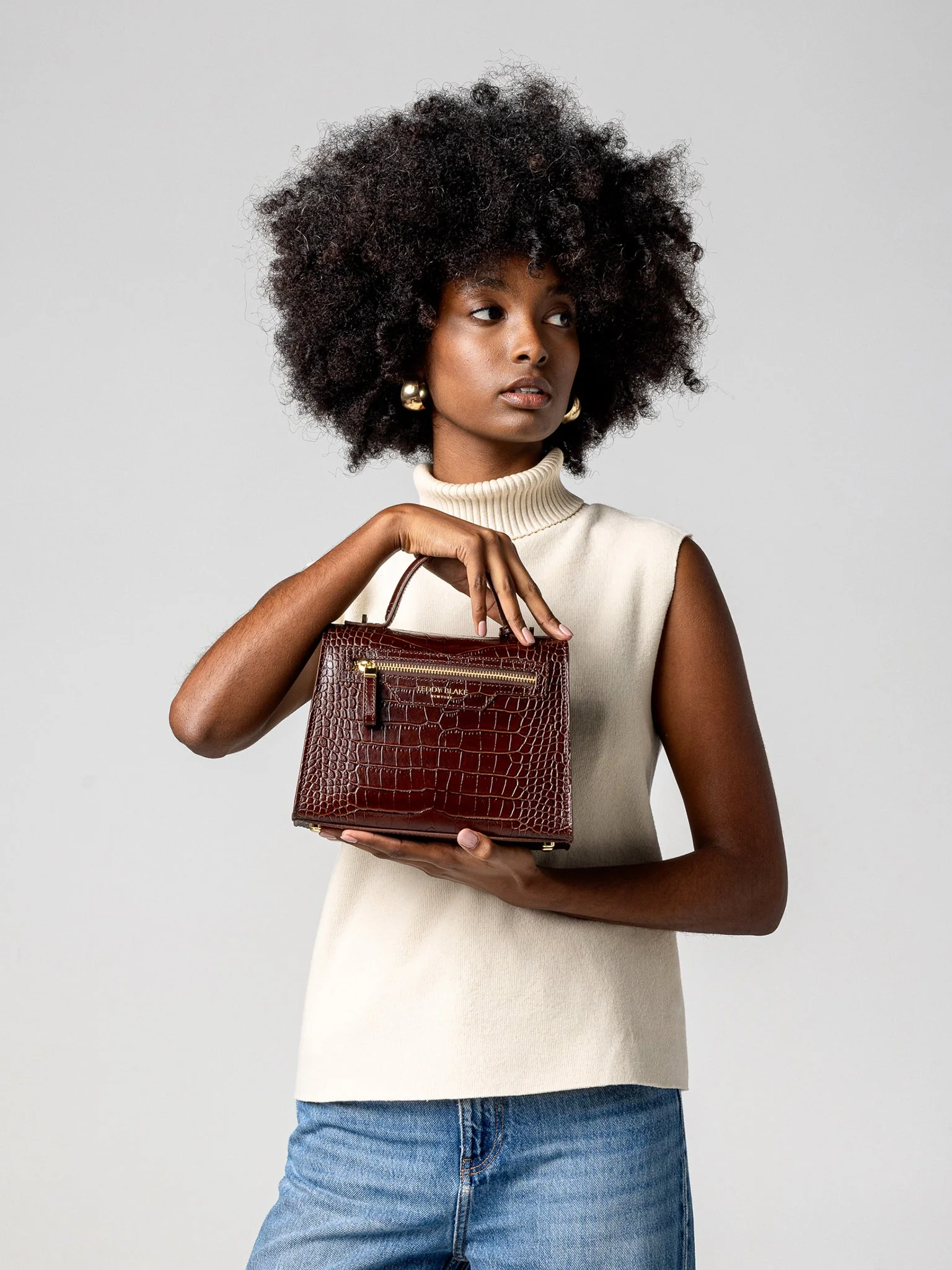 Ava Croco 9" - Brown - Image 10