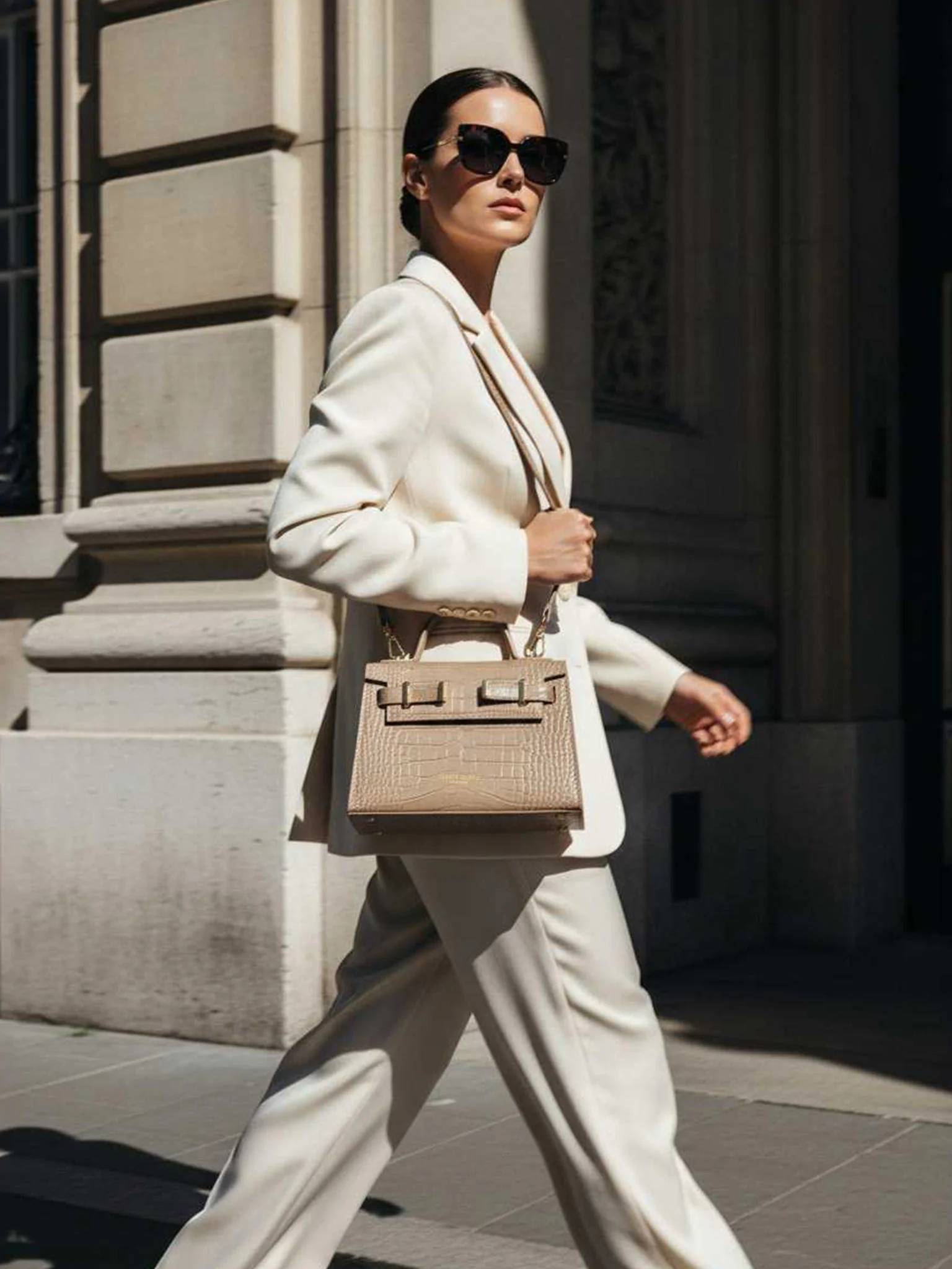 Ava Croco 9" - Light Beige - Image 8