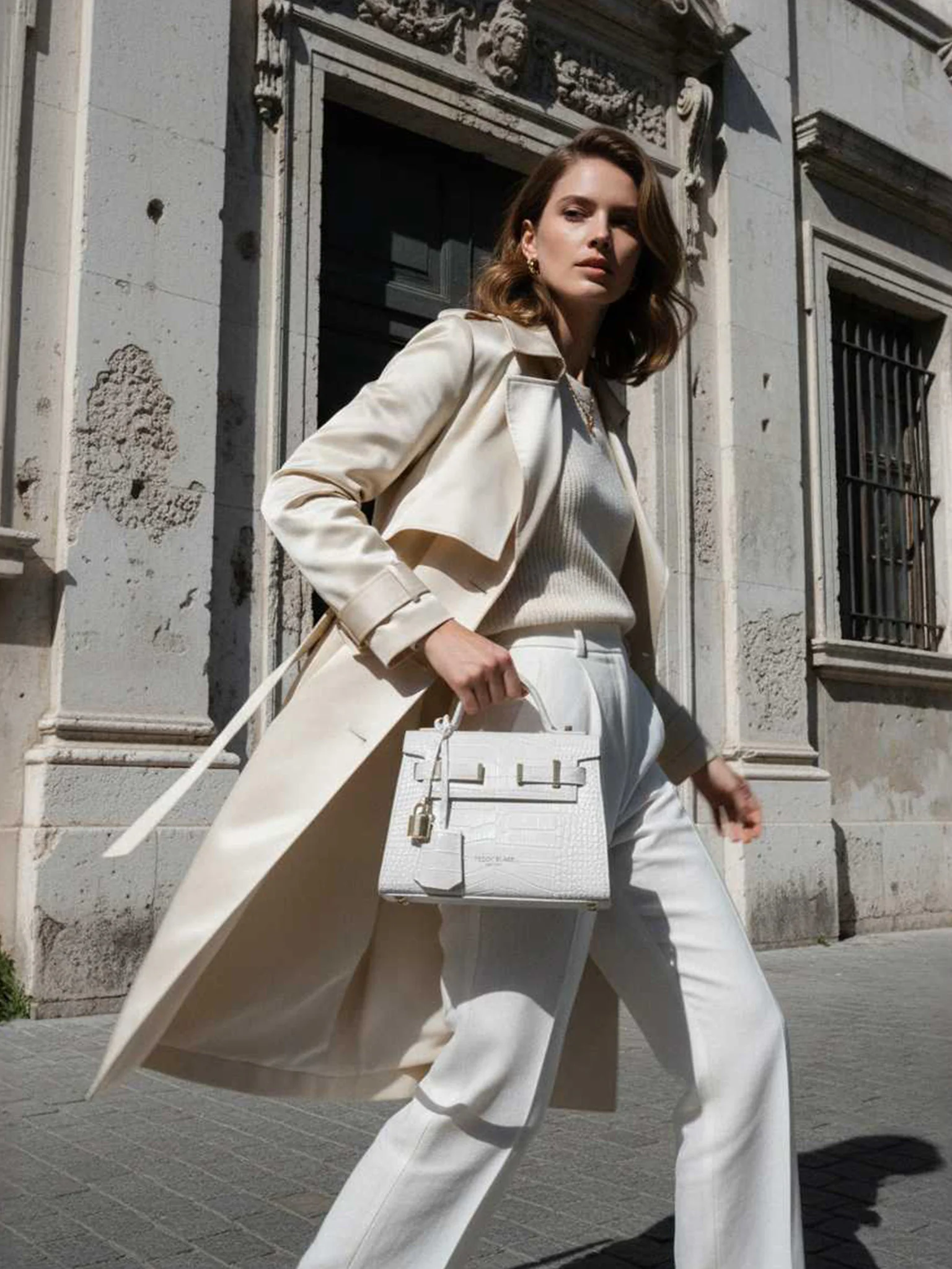 Ava Croco  9" - White - Image 8