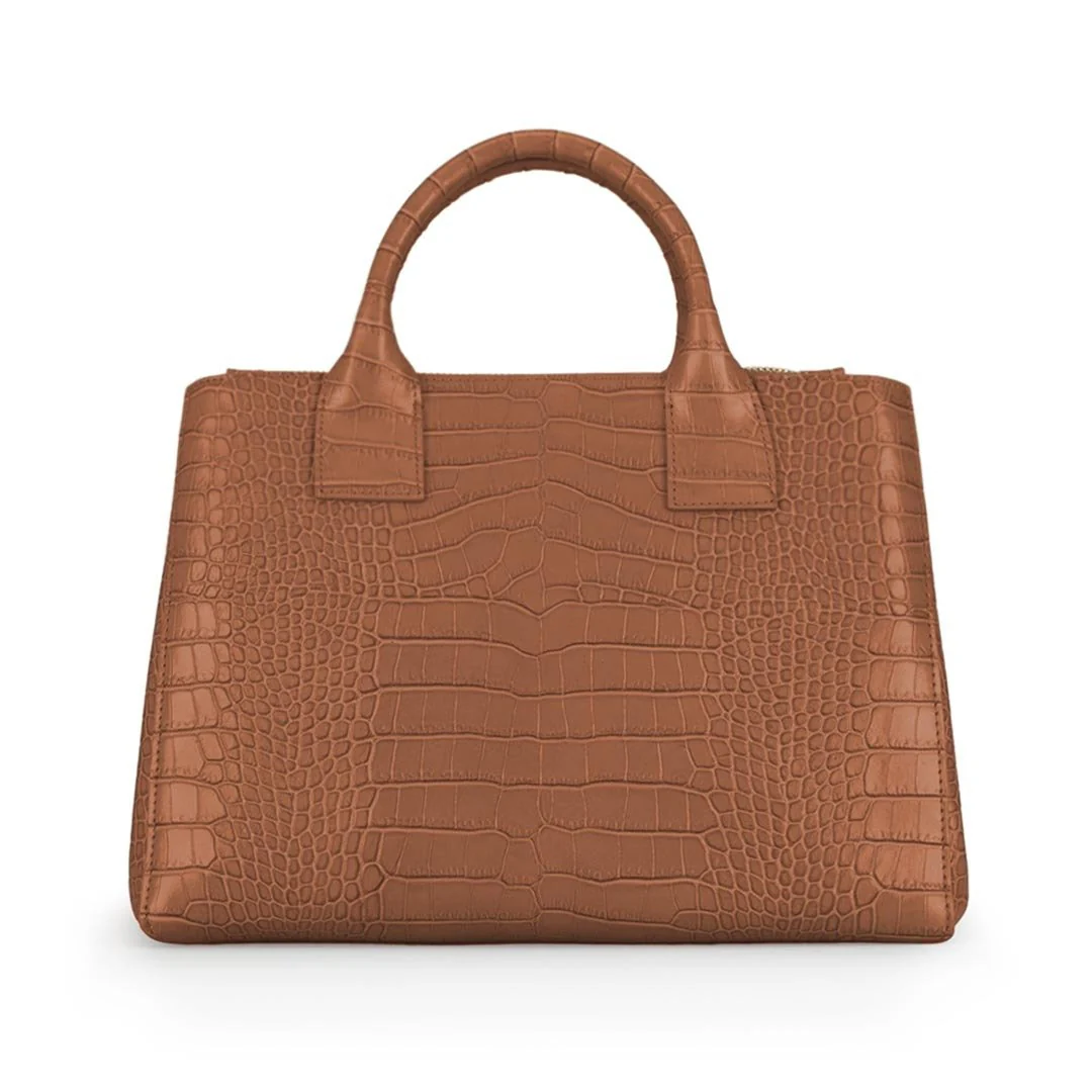 Bella Croco 12" - Camel Brown - Image 8