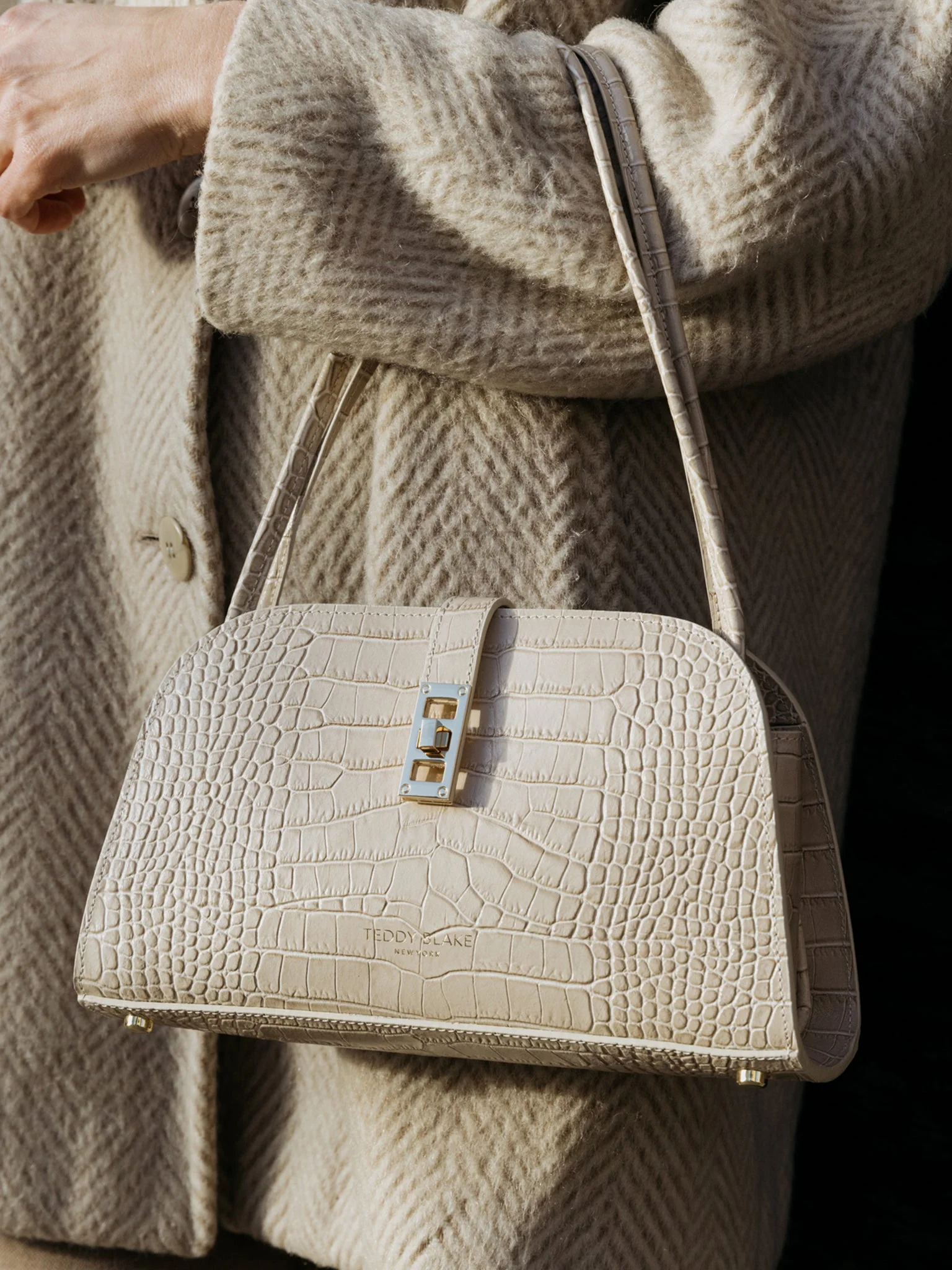 Dana Croco 11" - Cream - Image 9
