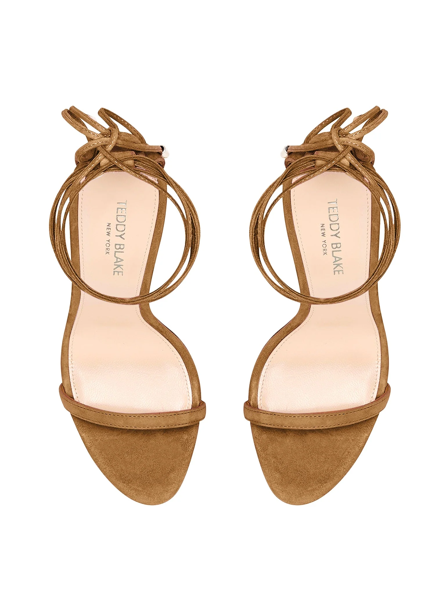 Emma Suede Sandals - Camel - Image 6