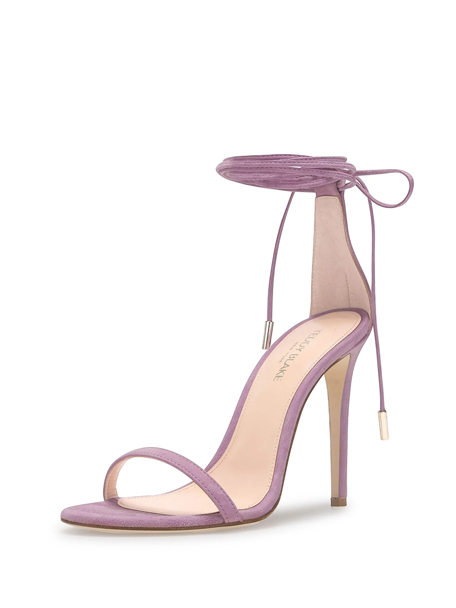 Emma Suede Sandals - Lilac - Image 3