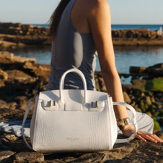 Gigi Croco 11" - White - Image 2