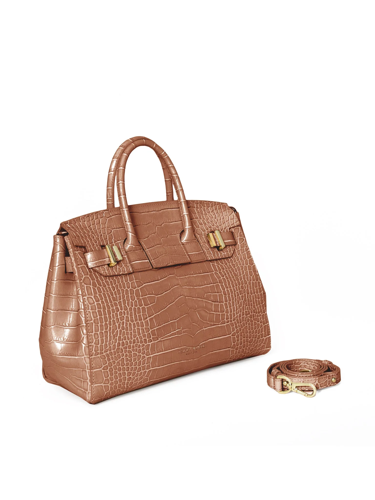Gigi Croco 11" - Dark Blush - Image 4
