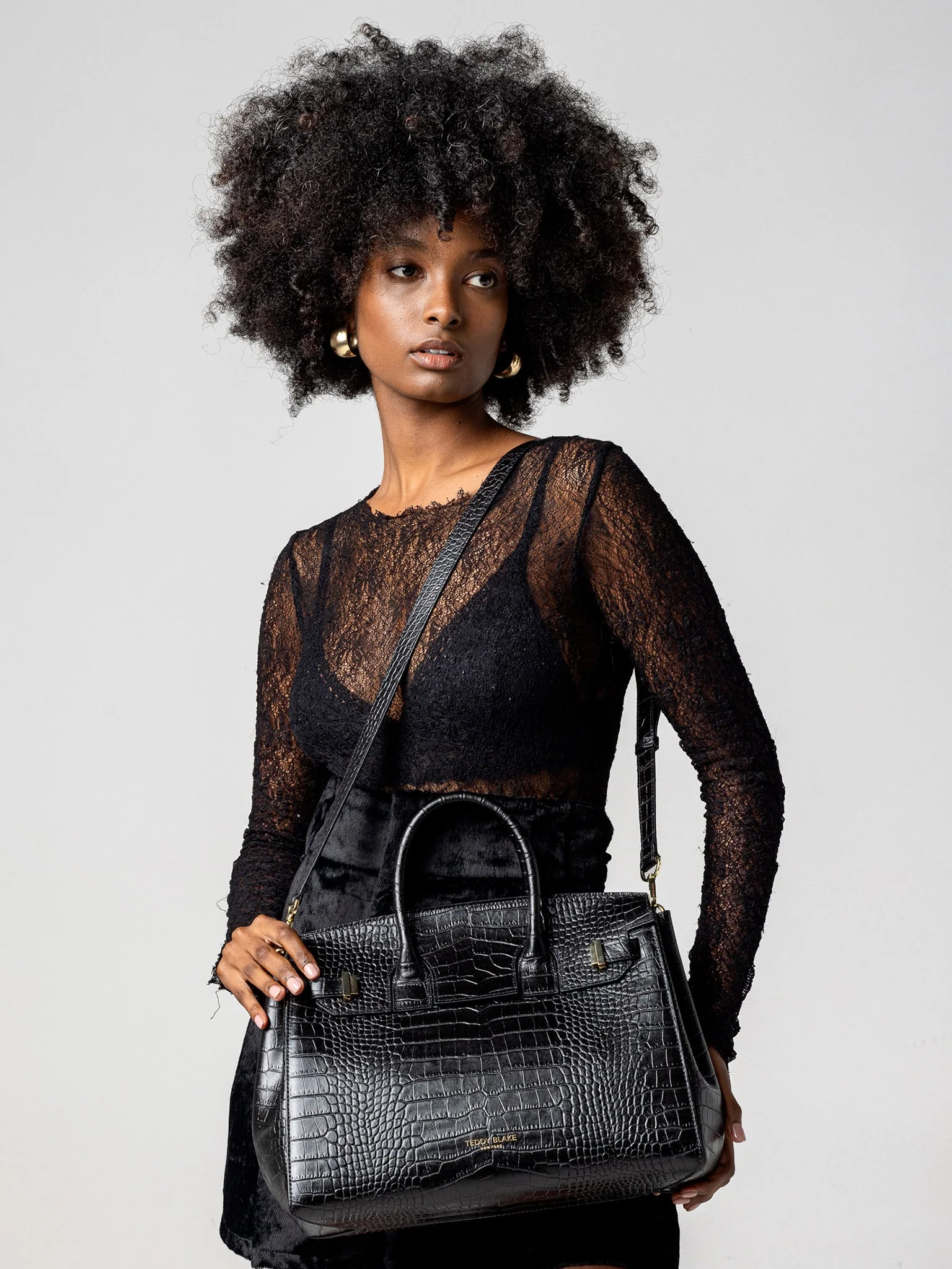 Gigi Croco 13" - Black - Image 10