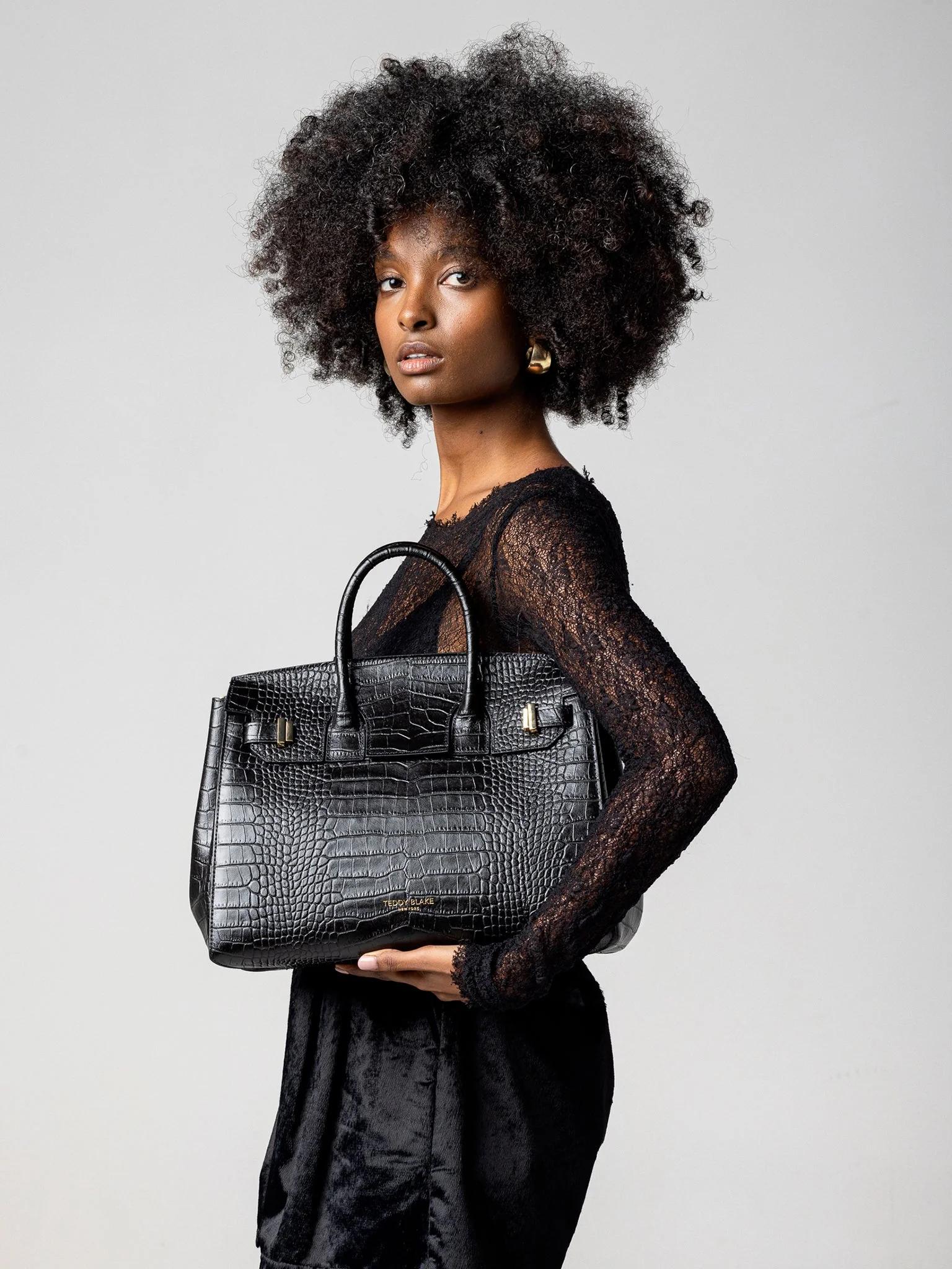Gigi Croco 13" - Black - Image 8