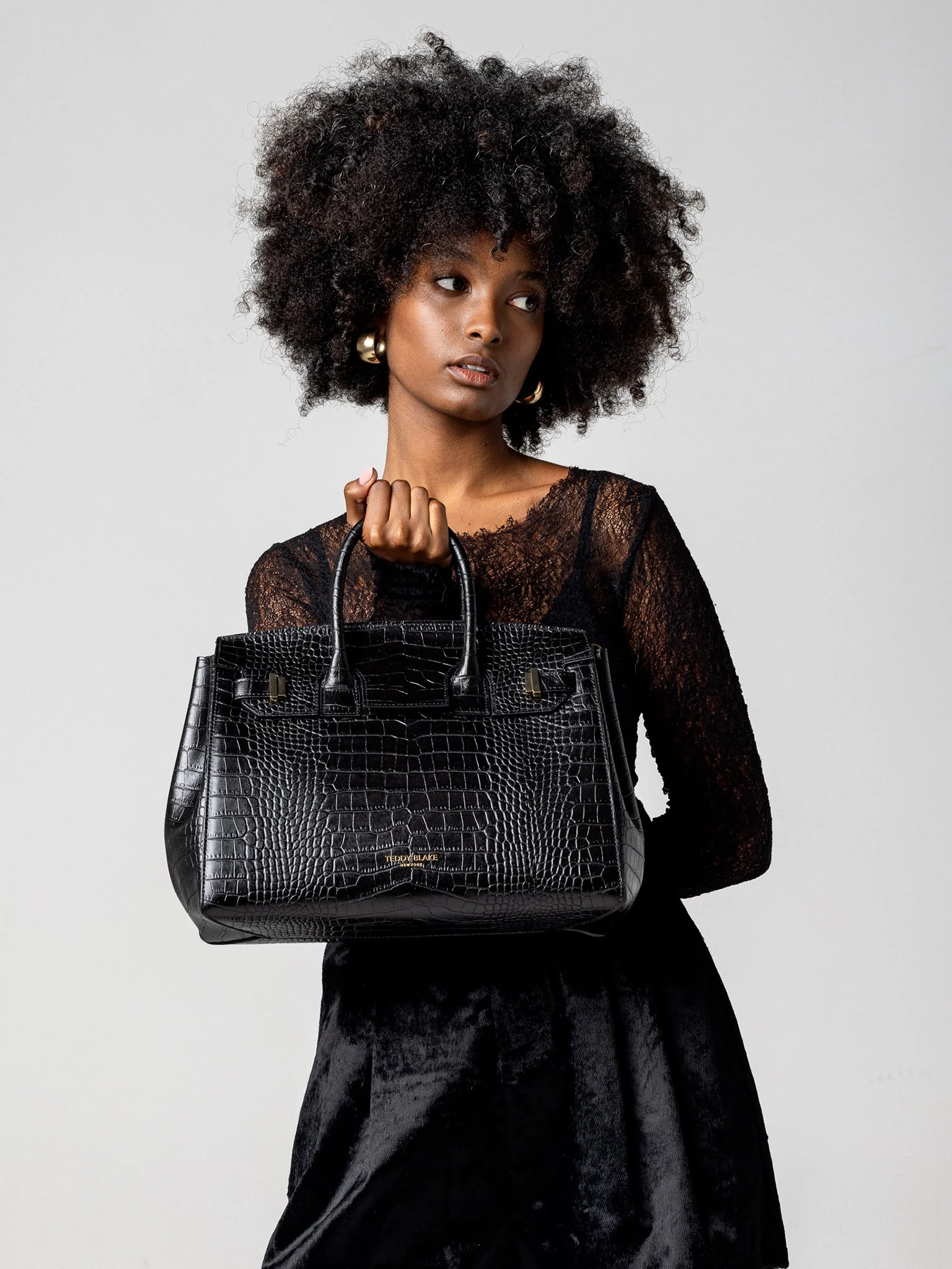 Gigi Croco 13" - Black - Image 9
