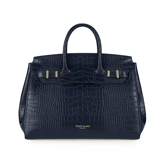 Gigi Croco 13" - Blue Jeans