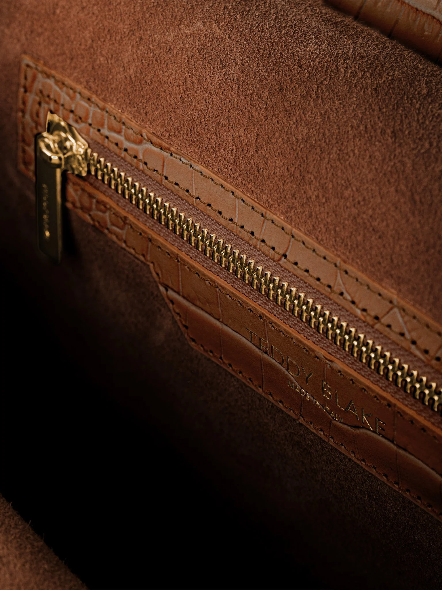 Gigi Croco 13" - Camel Brown - Image 8