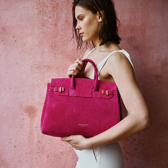 Gigi Suede 13" - Fuchsia - Image 2
