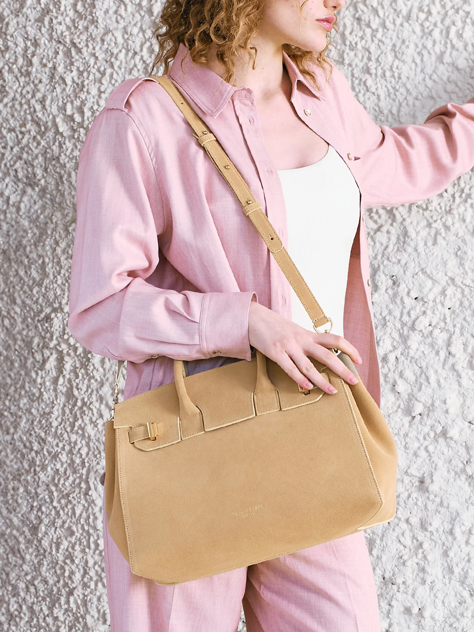 Gigi Suede 13" - Light Beige - Image 9