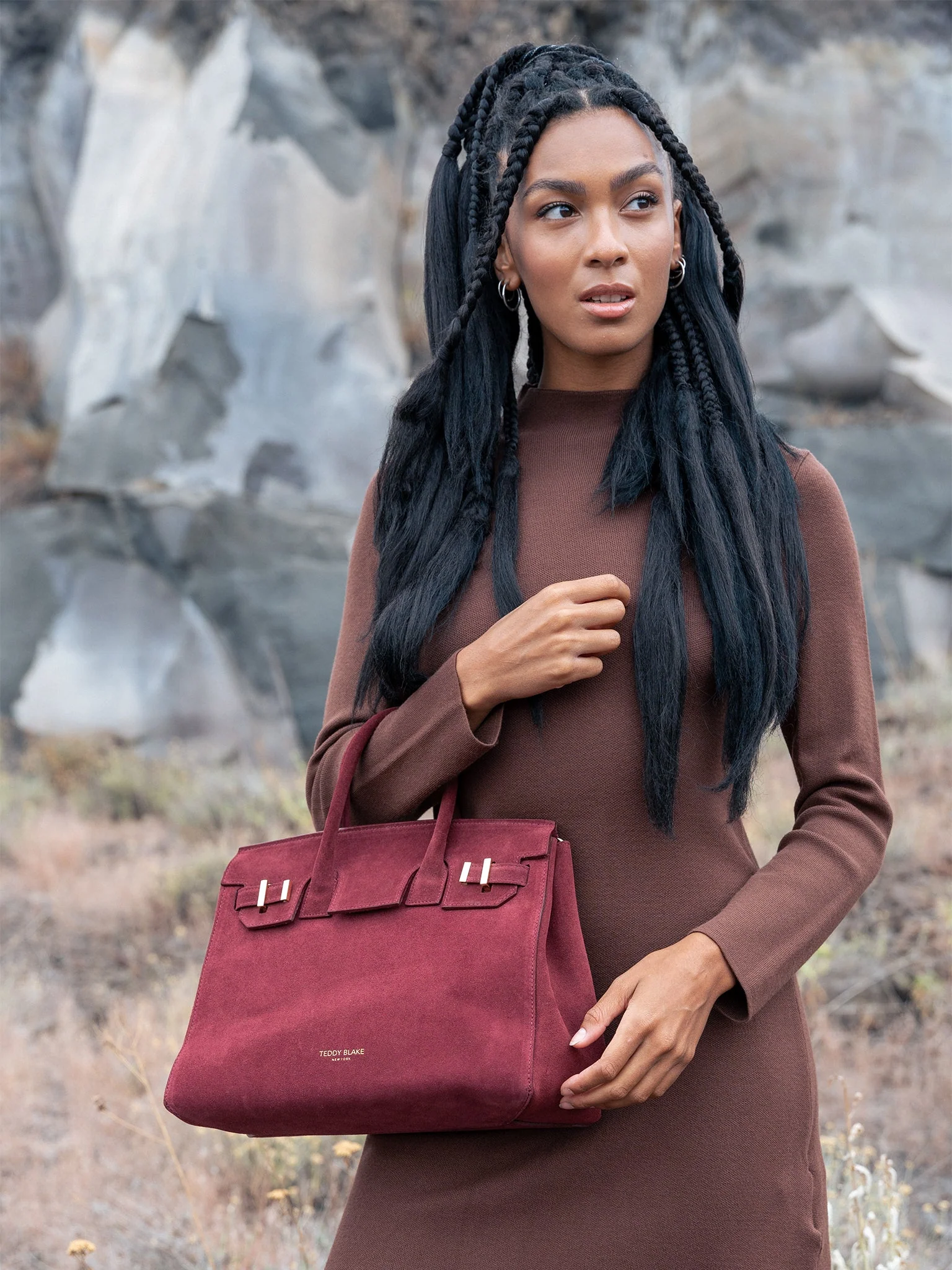 Gigi Suede 13" - Olive - Image 8
