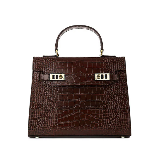 Kim Croco 11" - Dark Brown