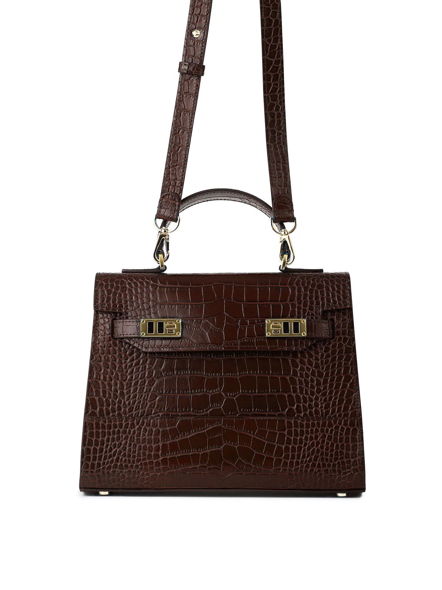 Kim Croco 11" - Dark Brown - Image 5