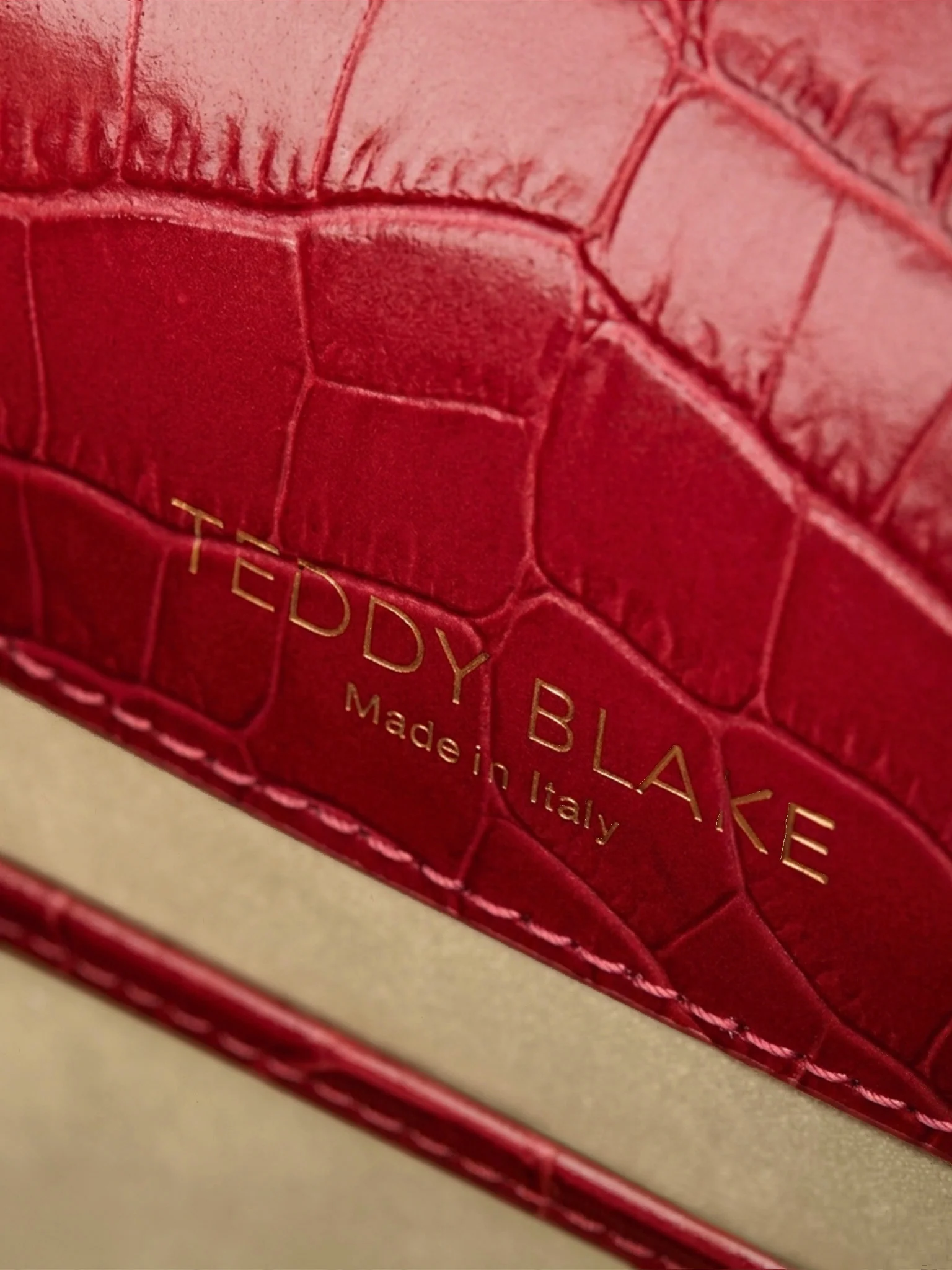 Kim Croco 11" - Dark Red - Image 7