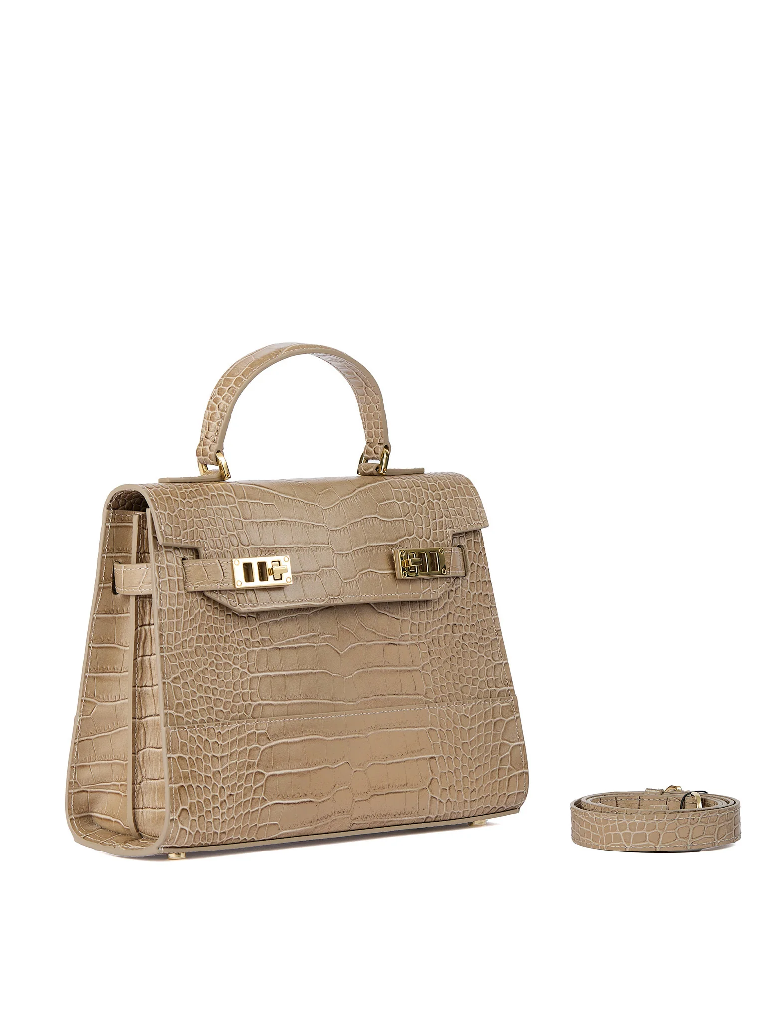 Kim Croco 11" - Light Beige - Image 4