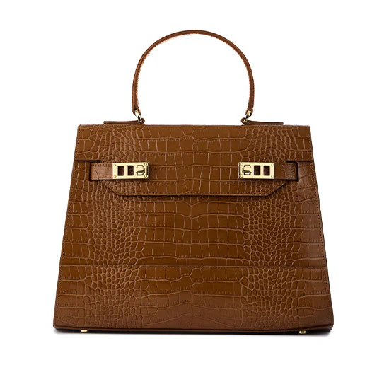 Kim Croco 14" - Camel Brown - Image 2