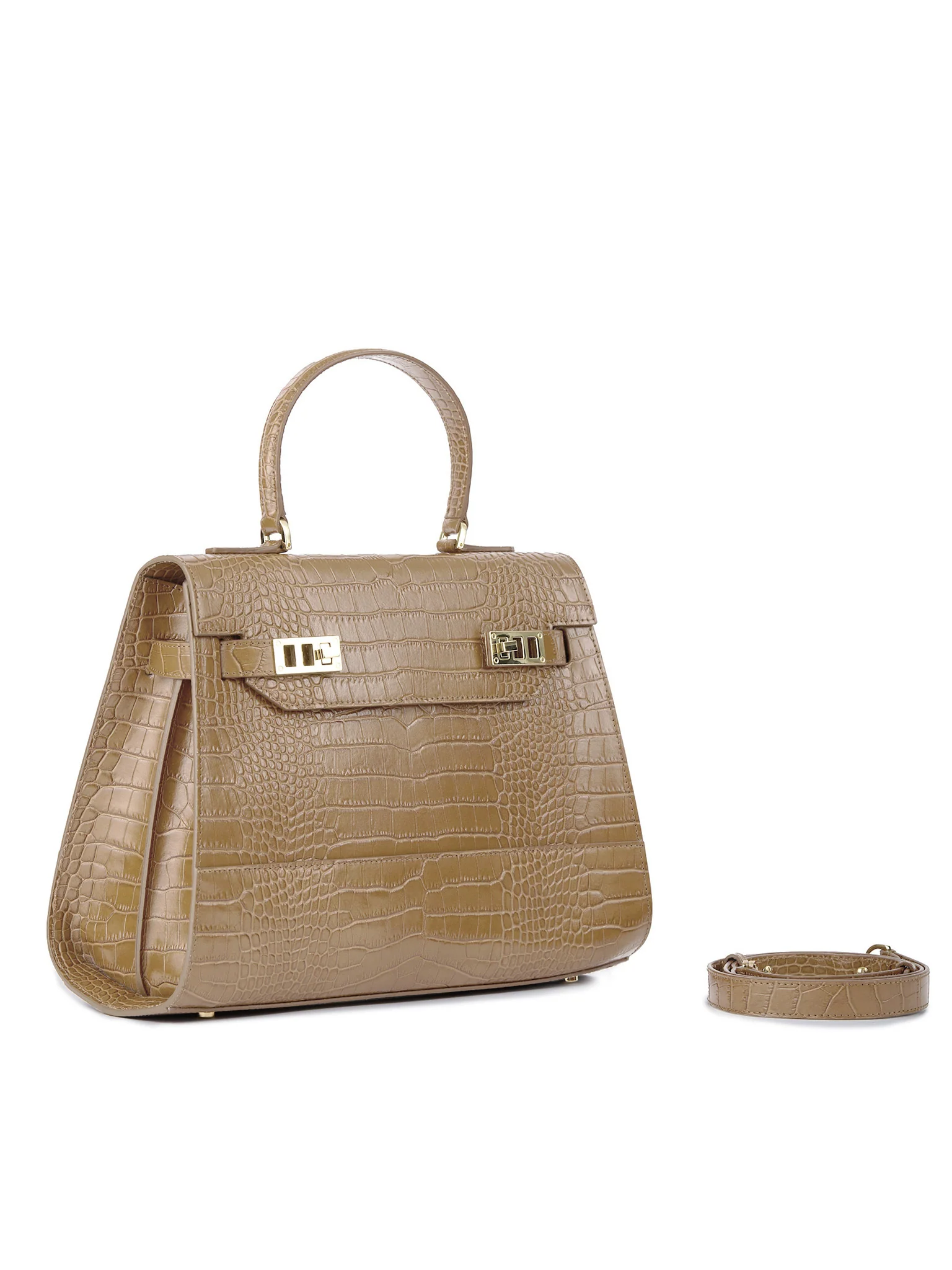 Kim Croco 14" - Light Beige - Image 4