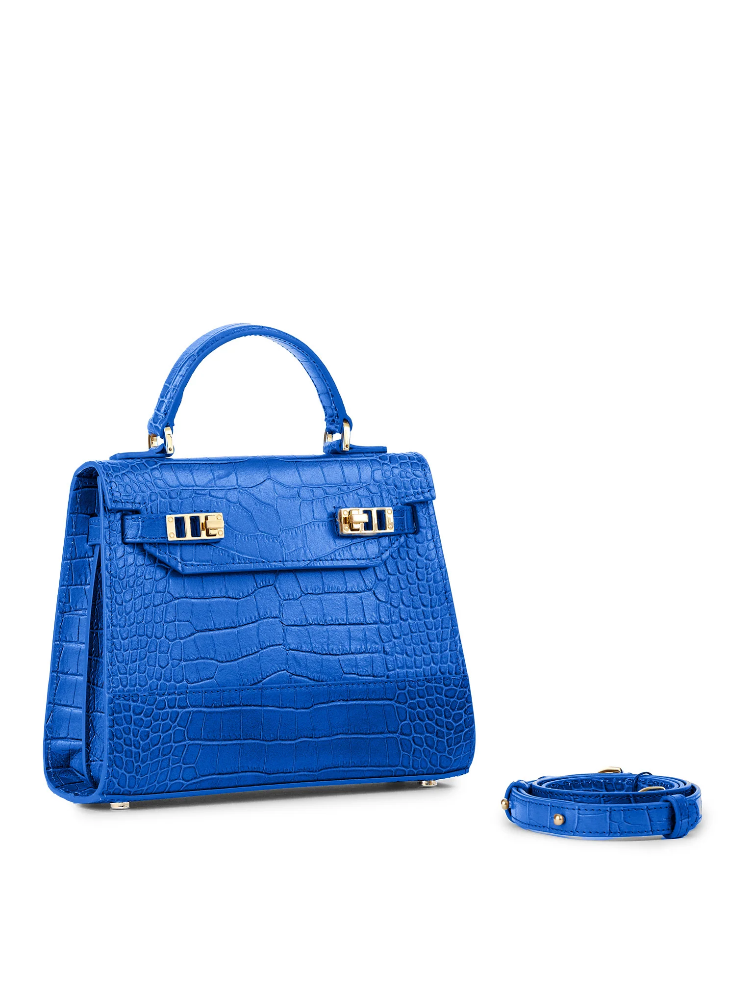 Kim Croco 9" - Royal Blue - Image 4