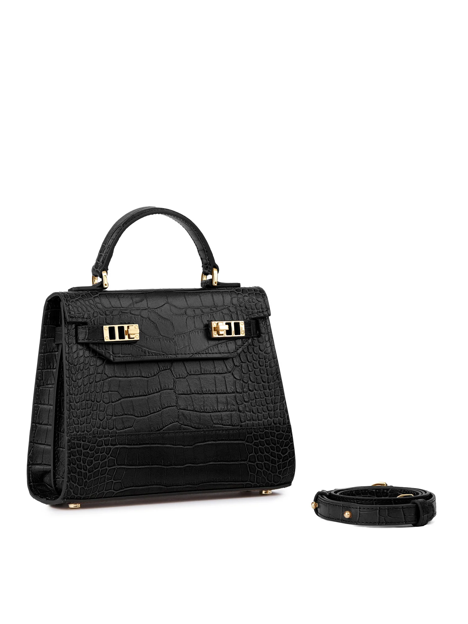 Kim Croco 9" - Black - Image 5