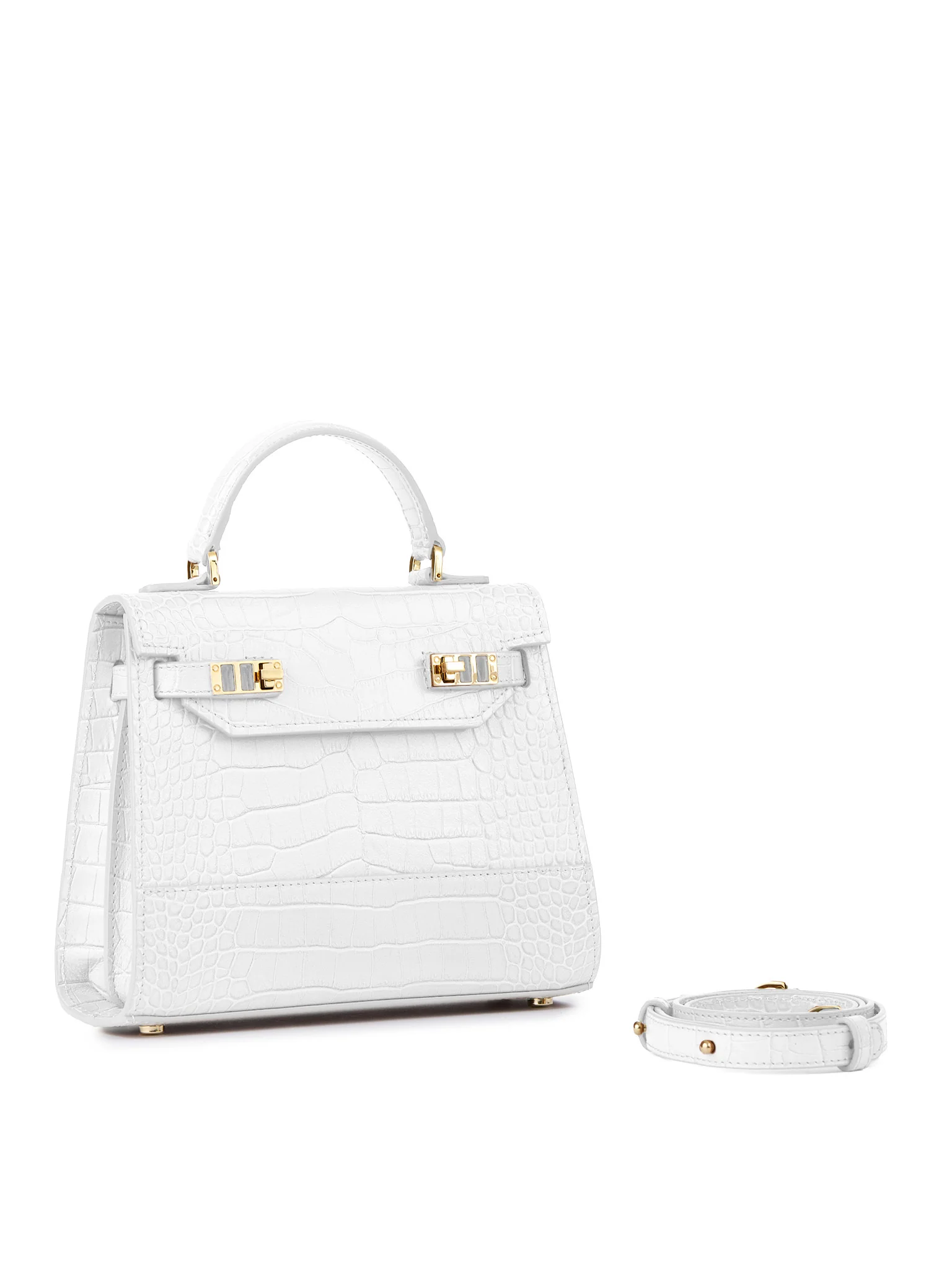 Kim Croco 9" - White - Image 4