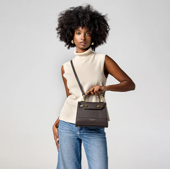 Kim Stampato 9" - Dark Brown - Image 2