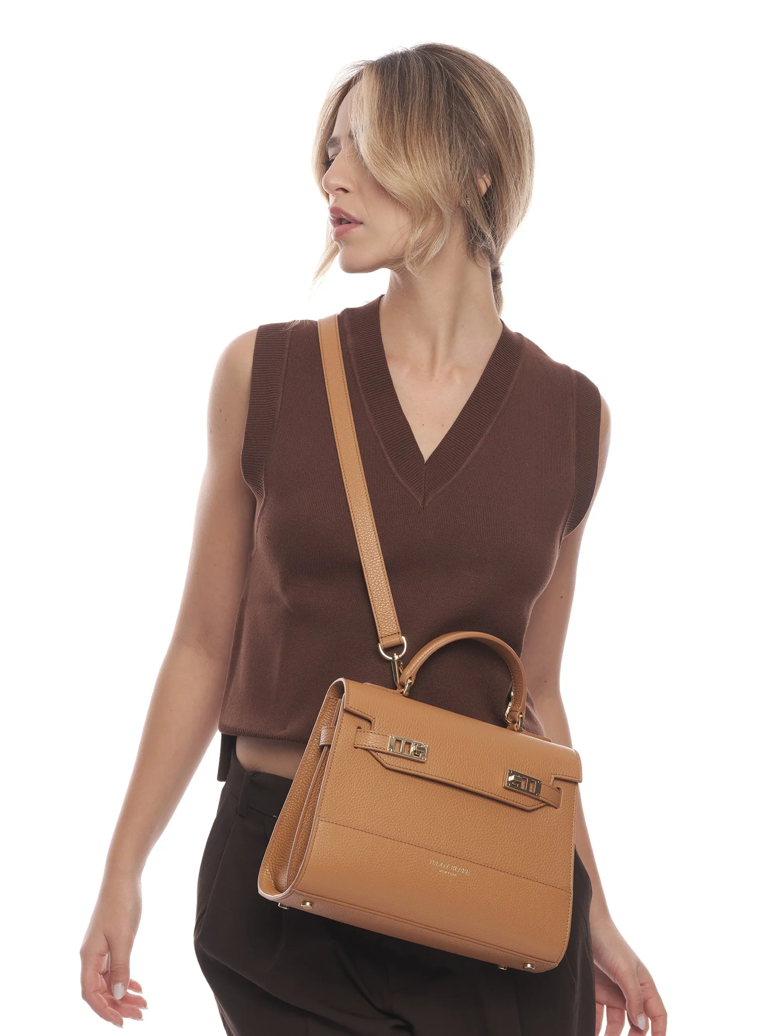 Kim Stampato 11" - Camel Brown - Image 11