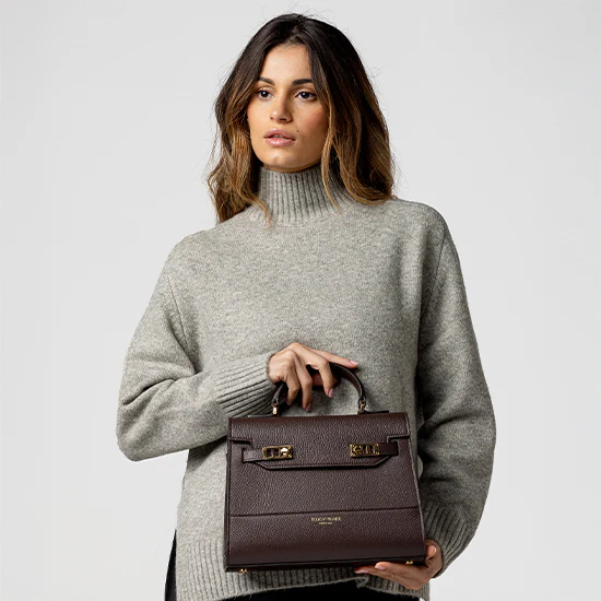 Kim Stampato 11" - Dark Brown - Image 2