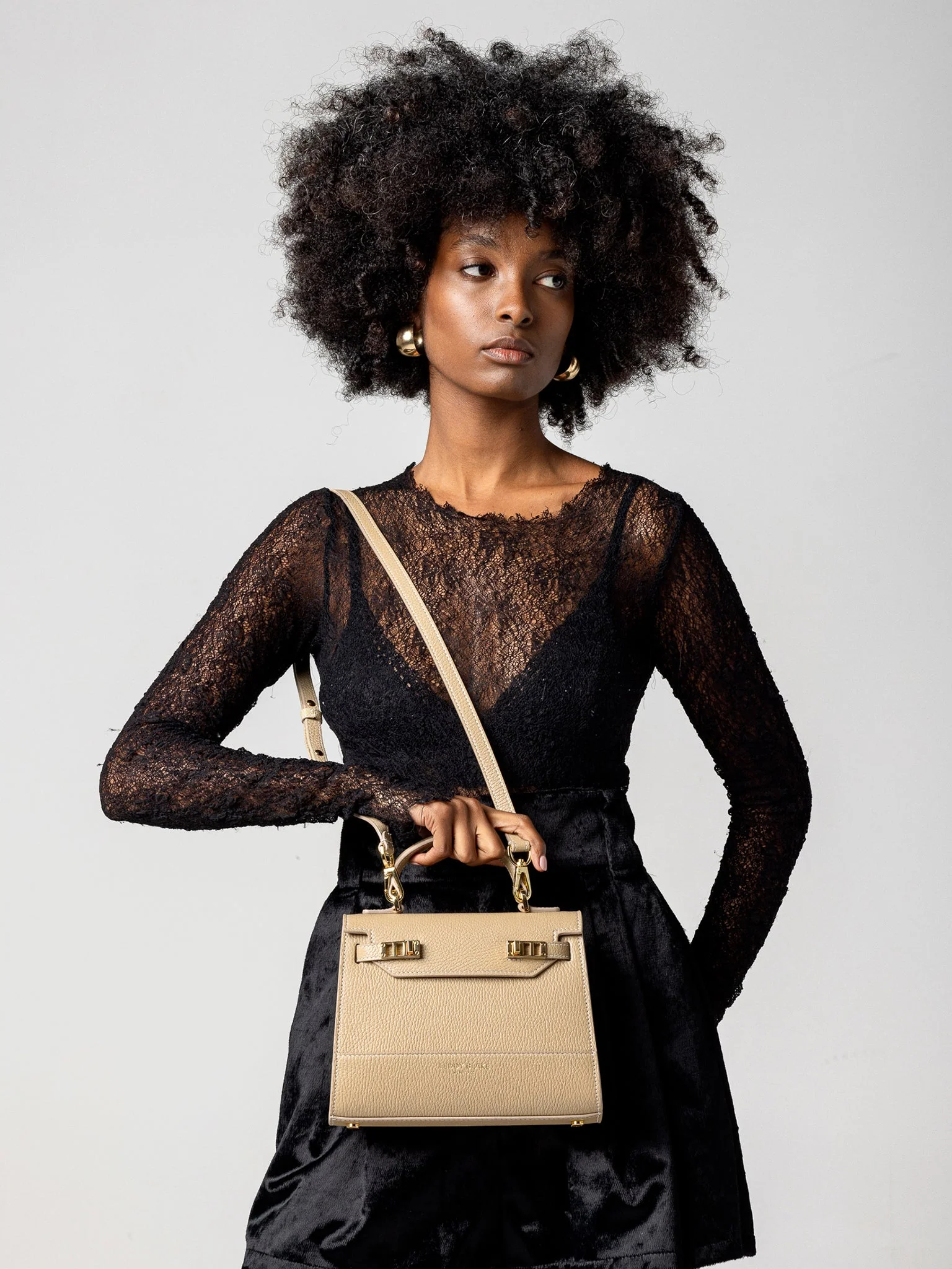Kim Stampato 9" - Light Beige - Image 9