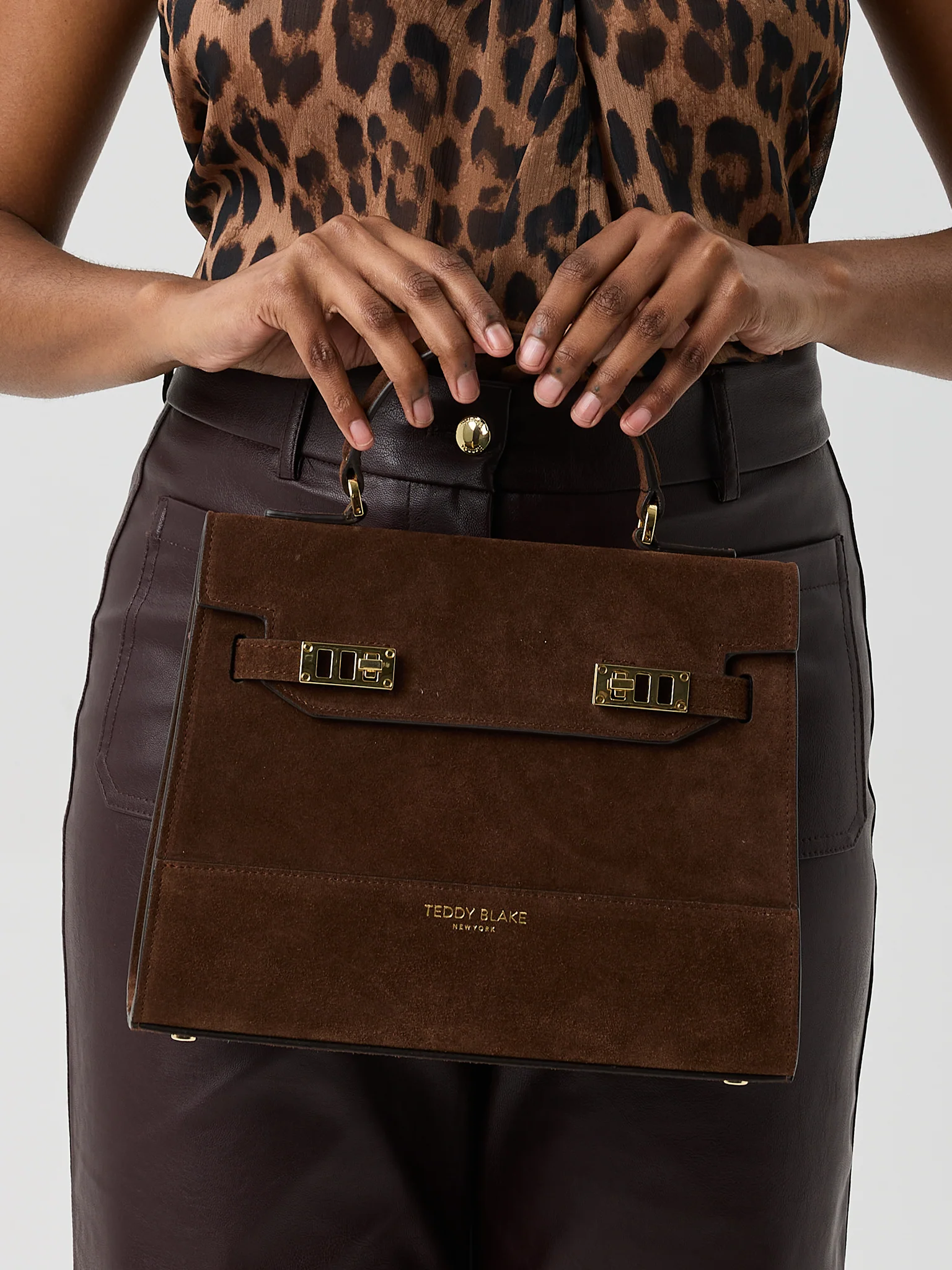 Kim Suede 11" - Brown - Image 8