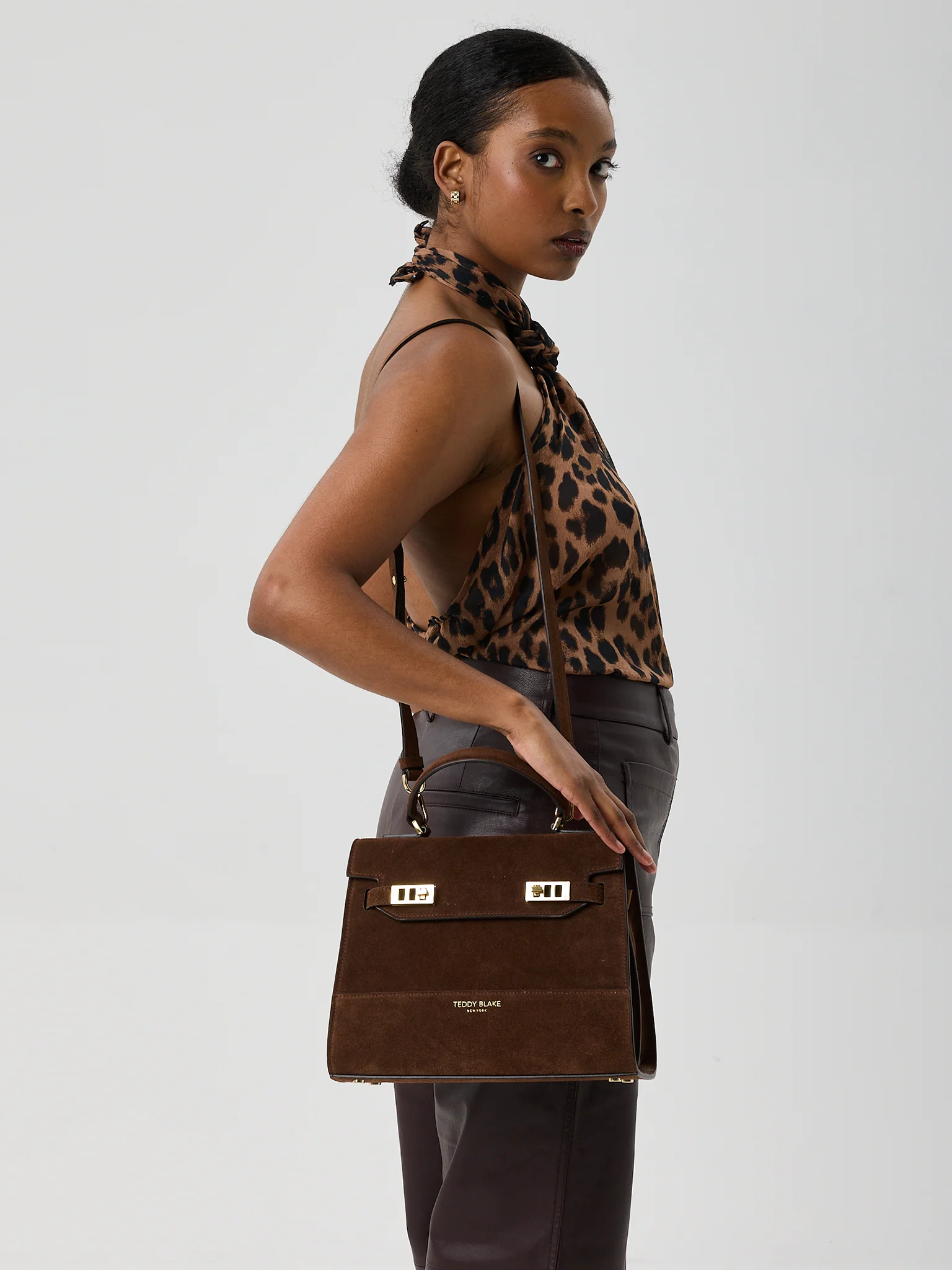 Kim Suede 11" - Brown - Image 9