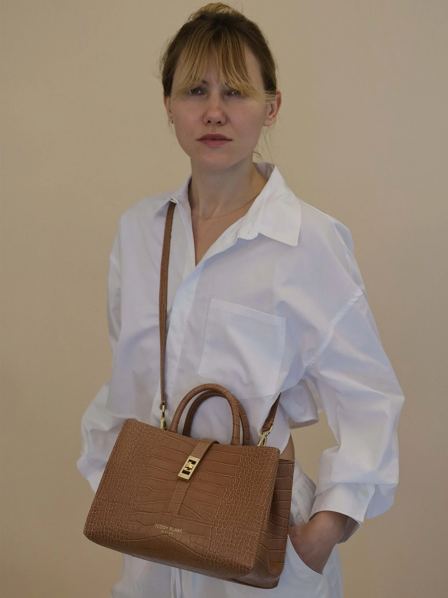 Lola Croco 10" - Dark Blush - Image 11