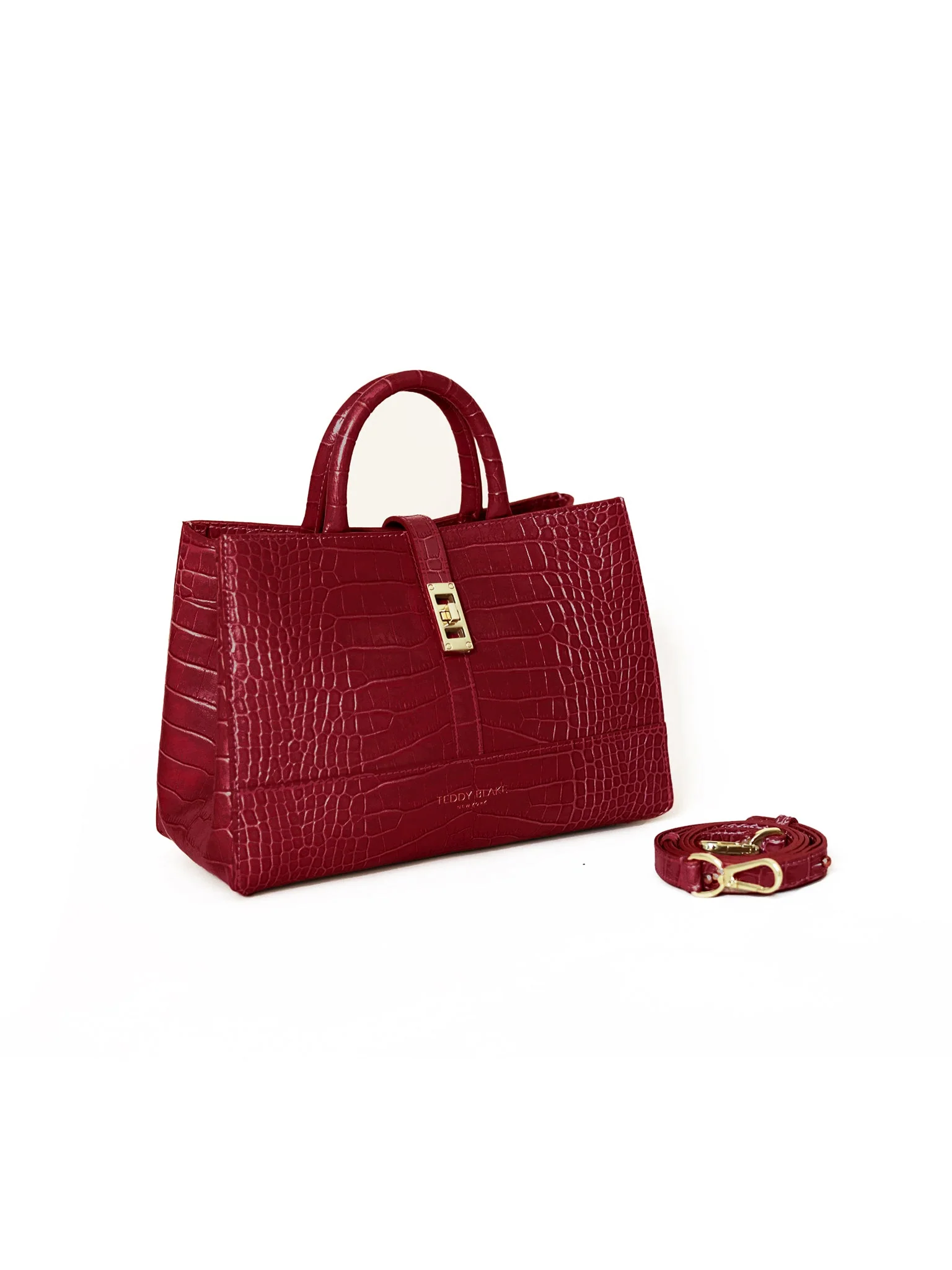 Lola Croco 10" - Dark Red - Image 4