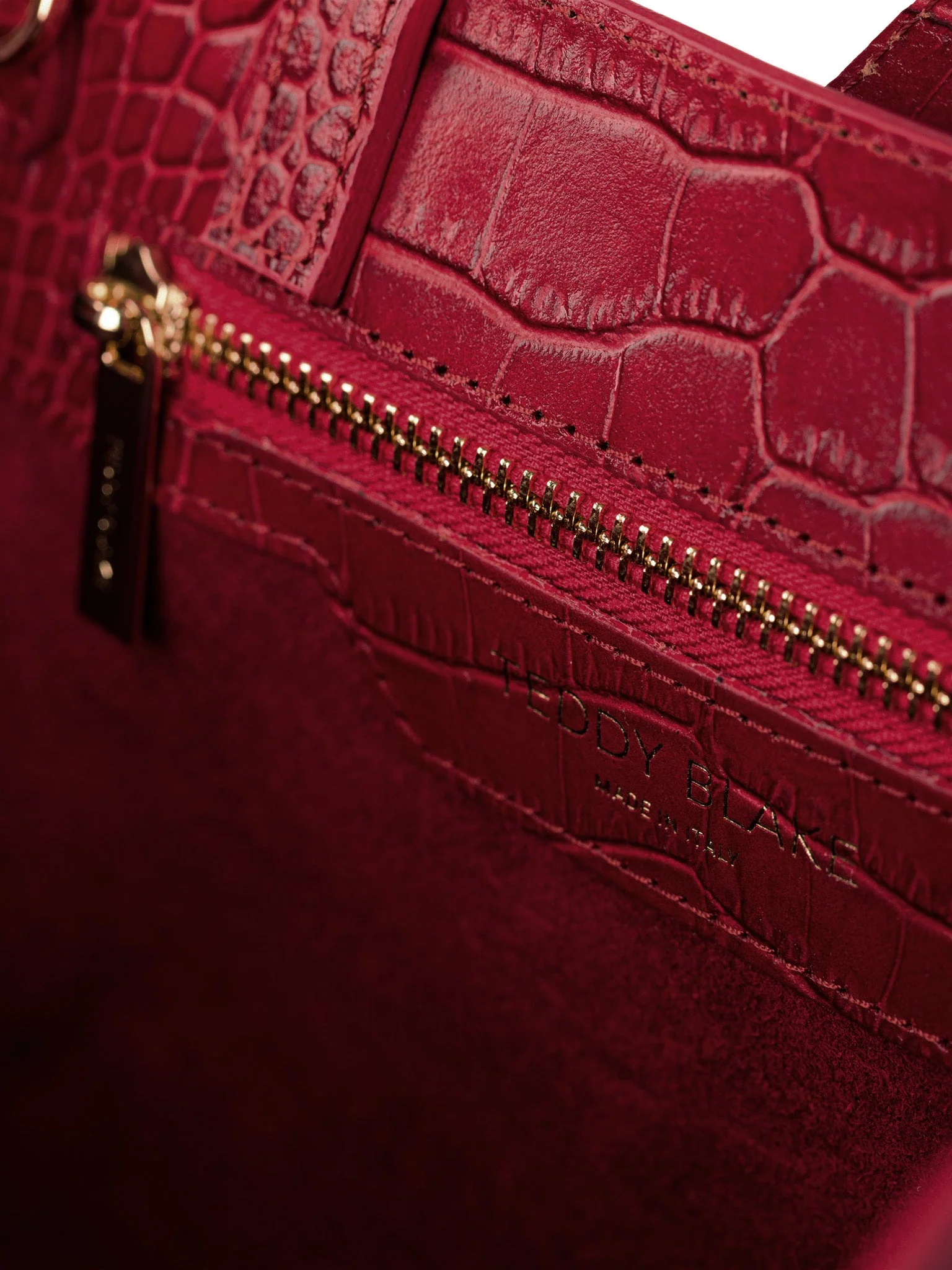 Lola Croco 10" - Dark Red - Image 8