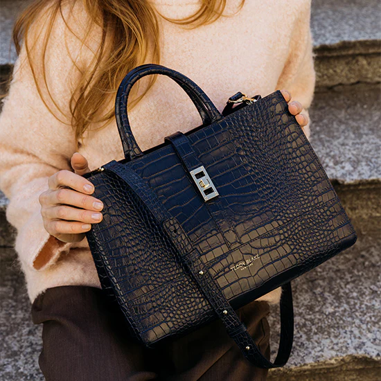 Lola Croco 12" - Blue Jeans - Image 2