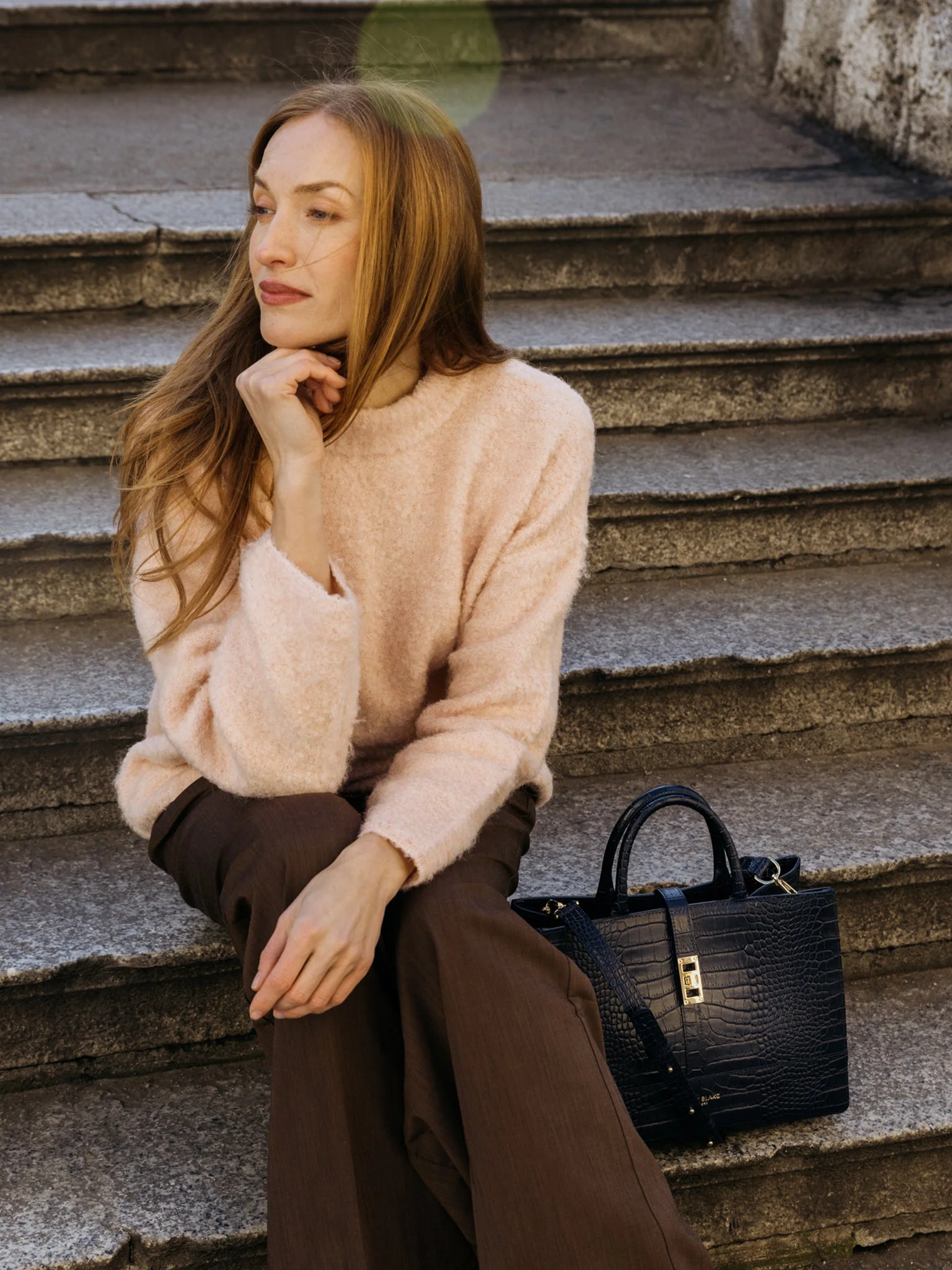 Lola Croco 12" - Blue Jeans - Image 8