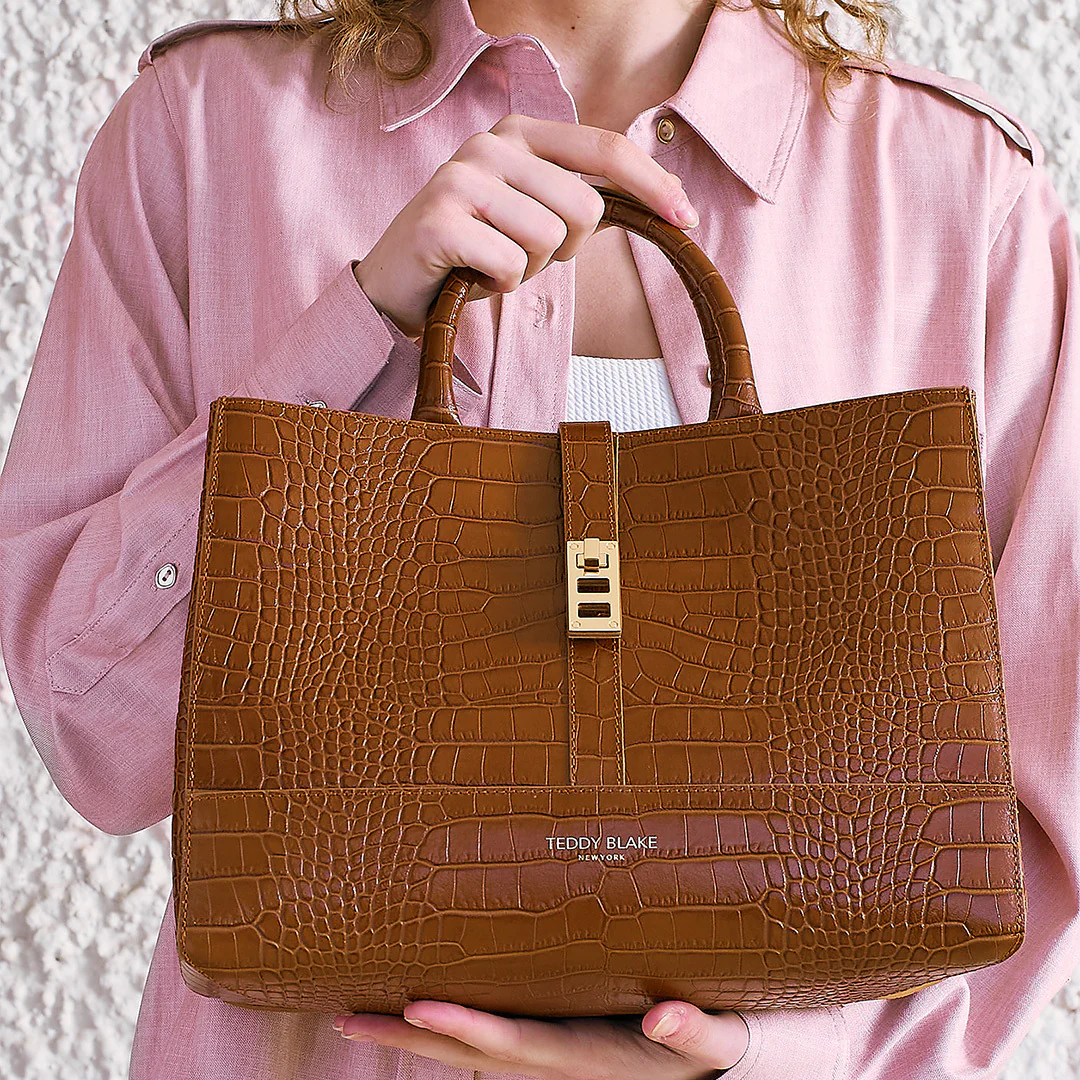 Lola Croco 12" - Camel Brown - Image 2