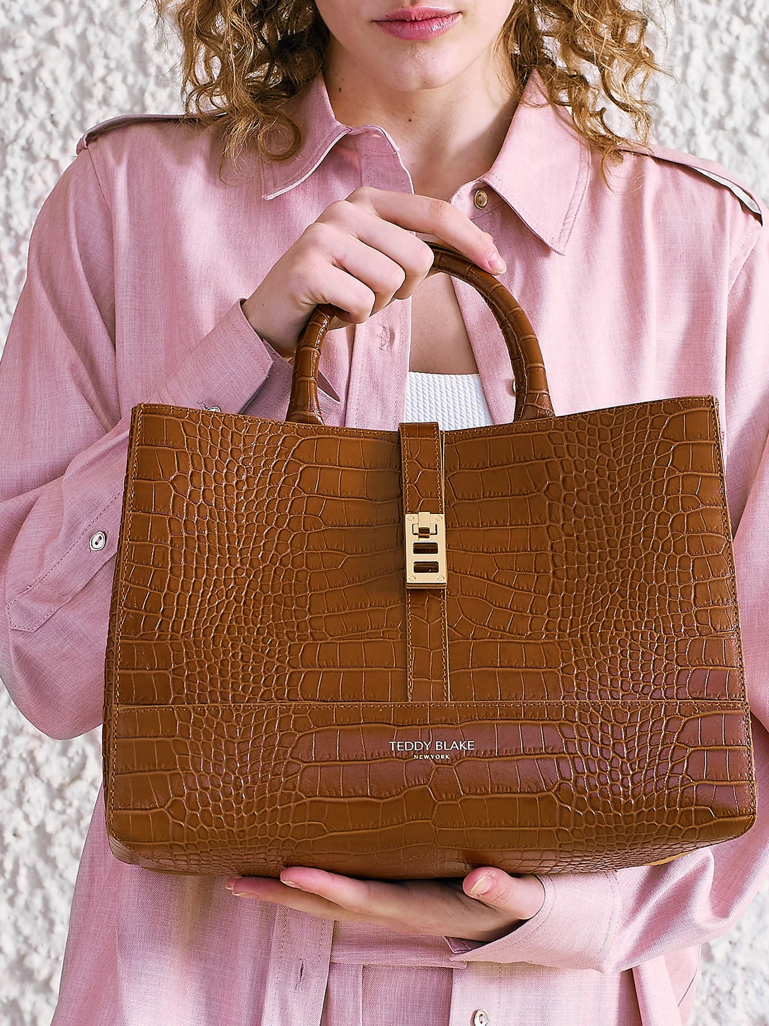 Lola Croco 12" - Camel Brown - Image 9