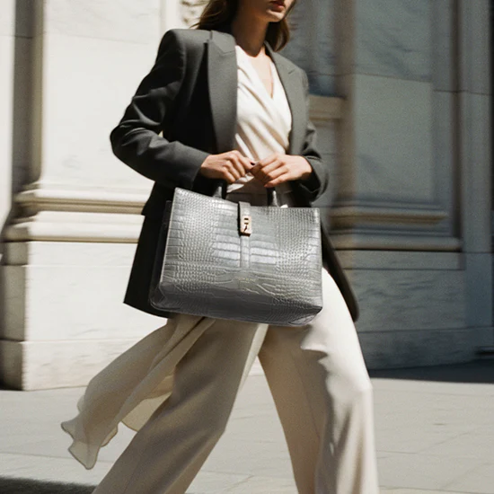 Lola Croco 12" - Dark Grey - Image 2