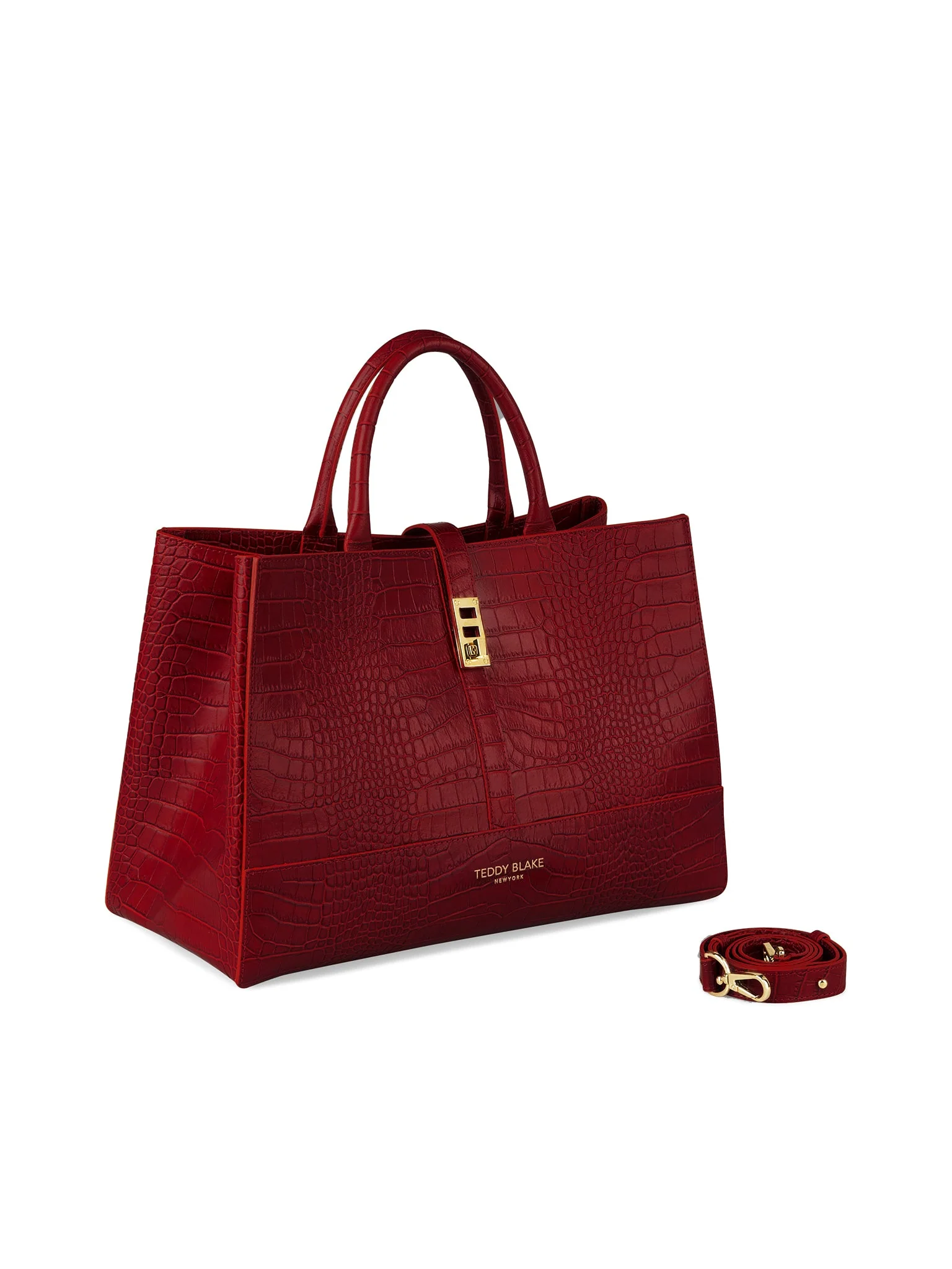 Lola Croco 15" - Dark Red - Image 4