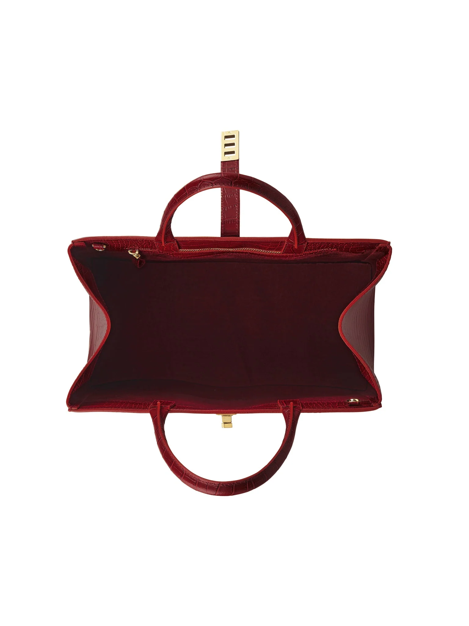 Lola Croco 15" - Dark Red - Image 6