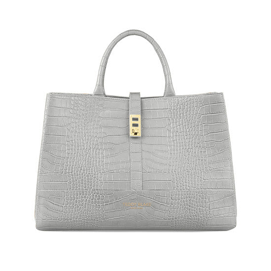 Lola Croco 15" - Light Grey
